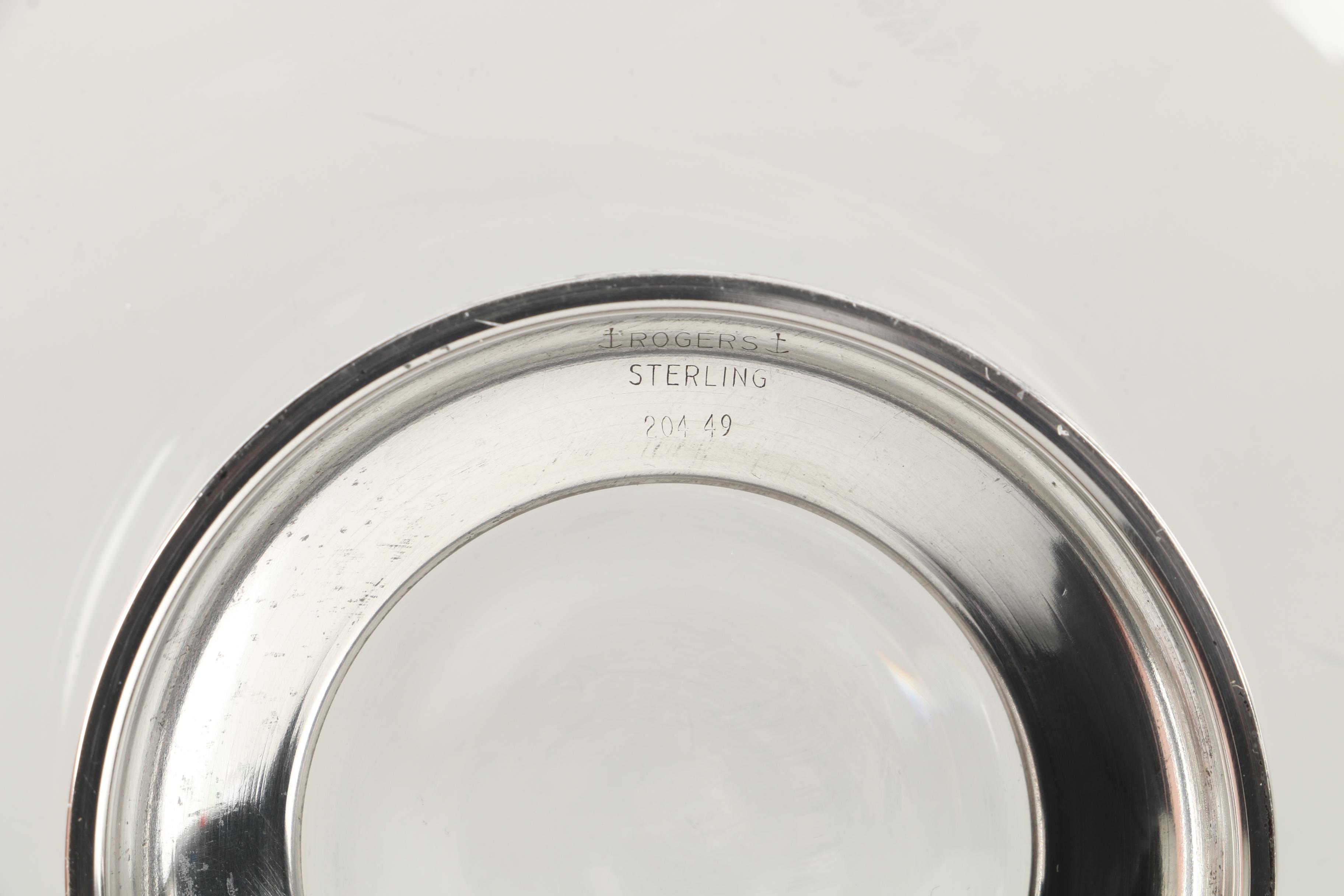 J. Wagner & Son Sterling Silver Shaker Set with Other Weighted Sterling