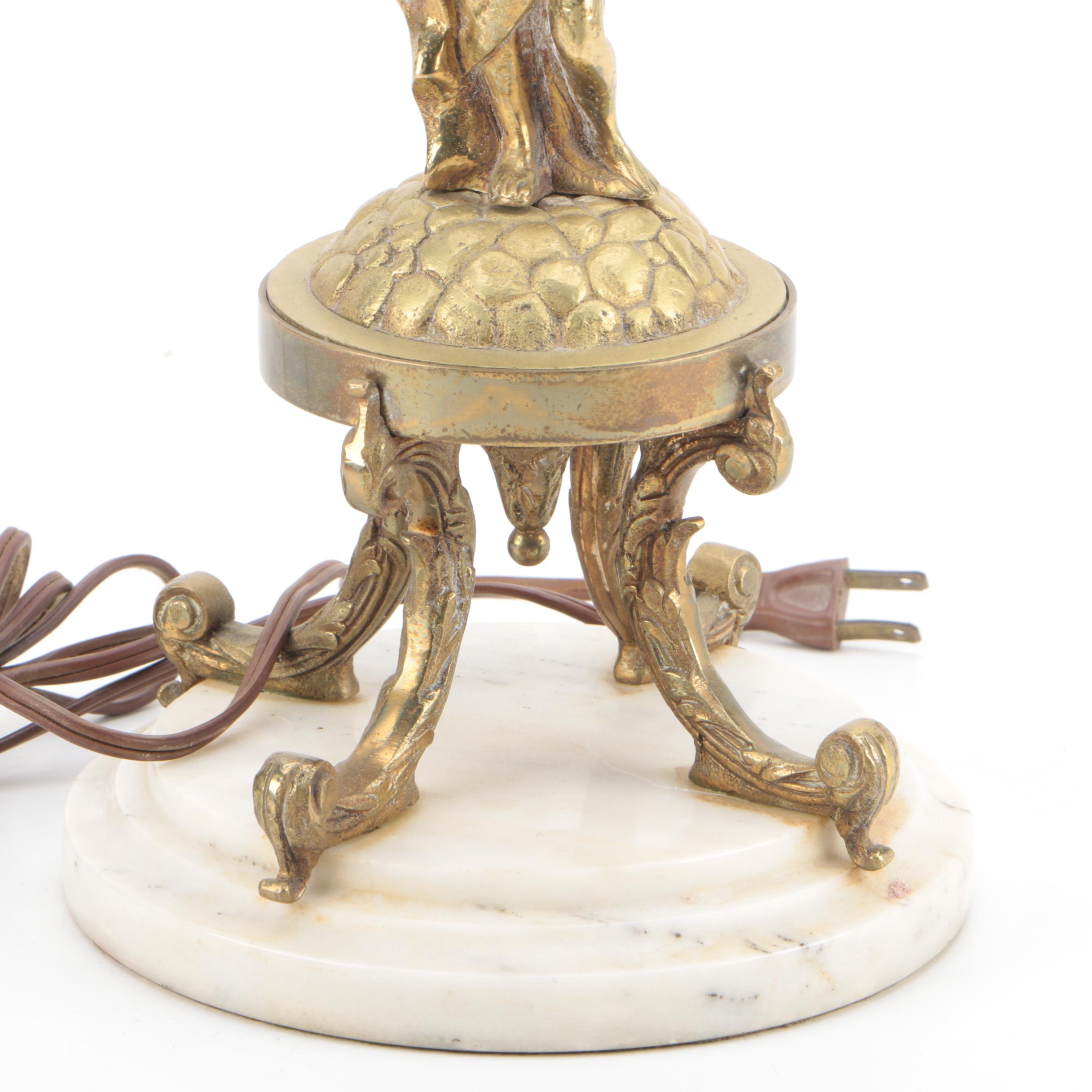 Vintage Candelabra Style Table Lamp