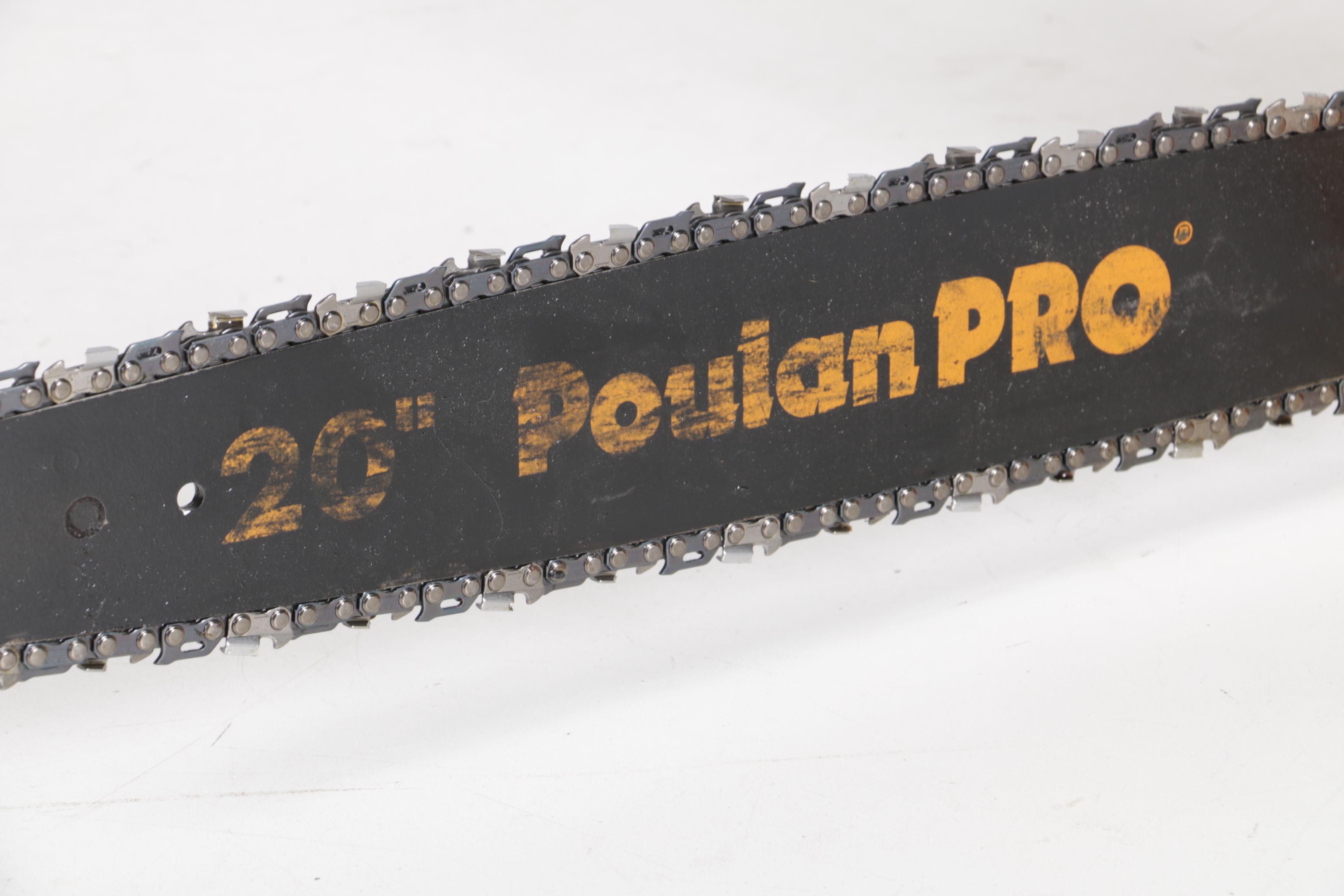 Poulan Pro 46cc Gas-Powered 20" Chainsaw with Case