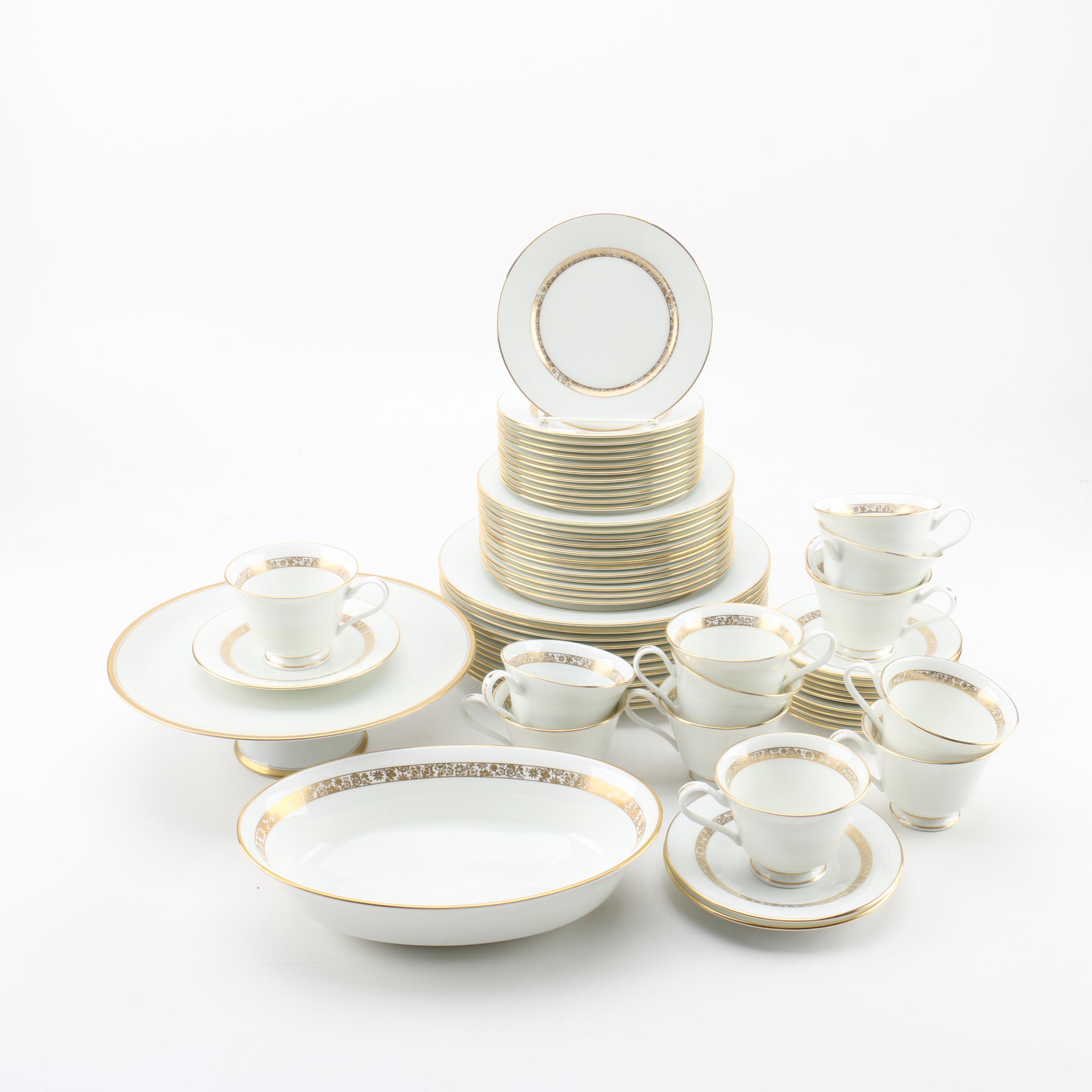 Vintage Oxford "Golden Glen" Bone China Tableware