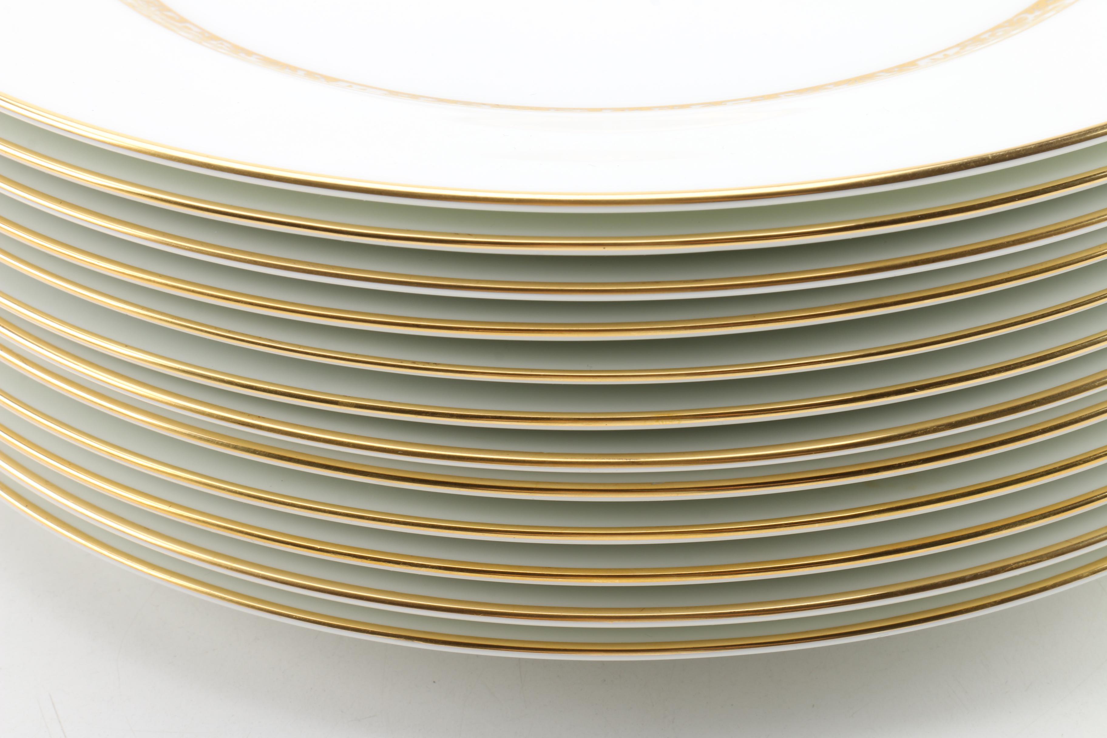 Vintage Oxford "Golden Glen" Bone China Tableware