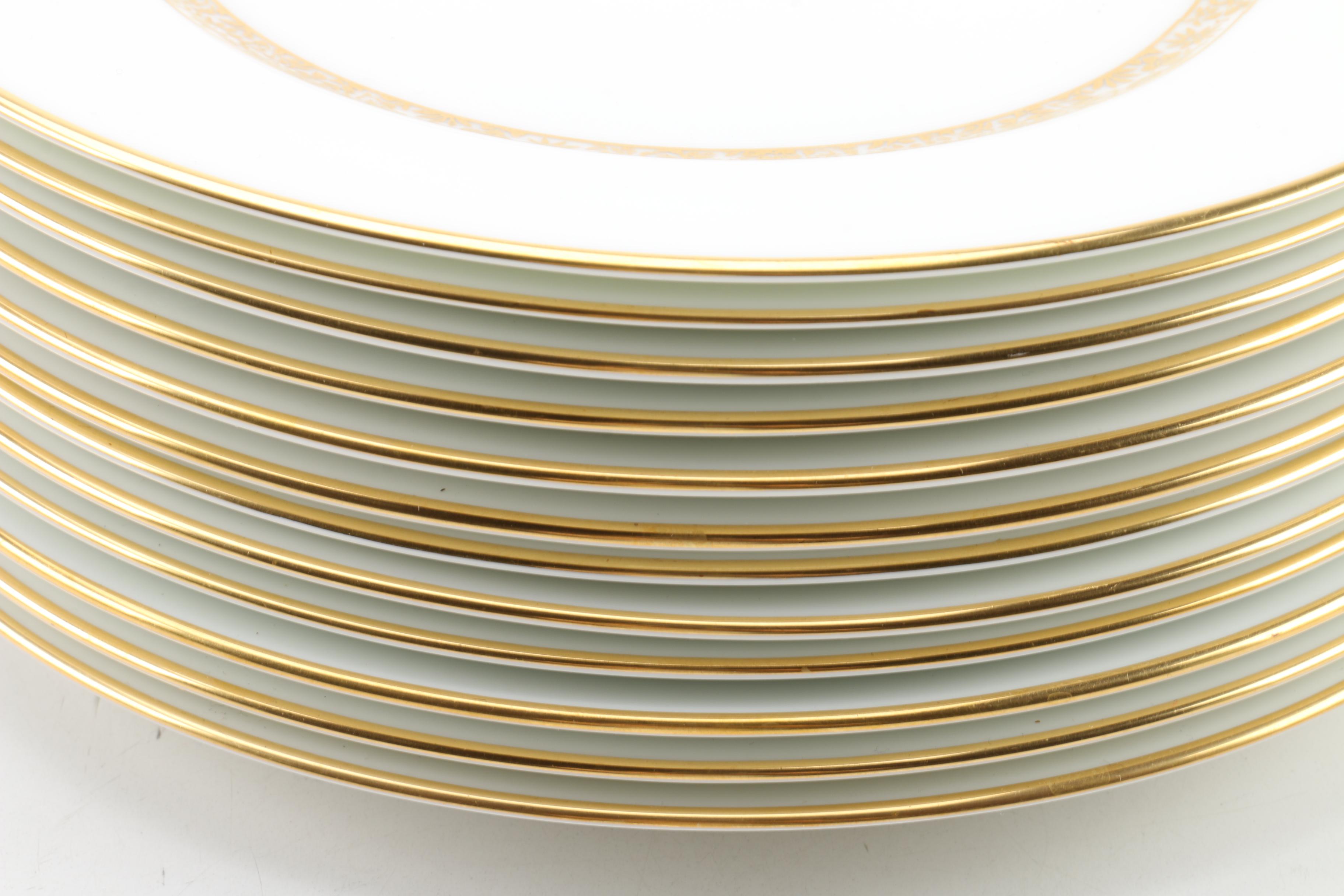 Vintage Oxford "Golden Glen" Bone China Tableware