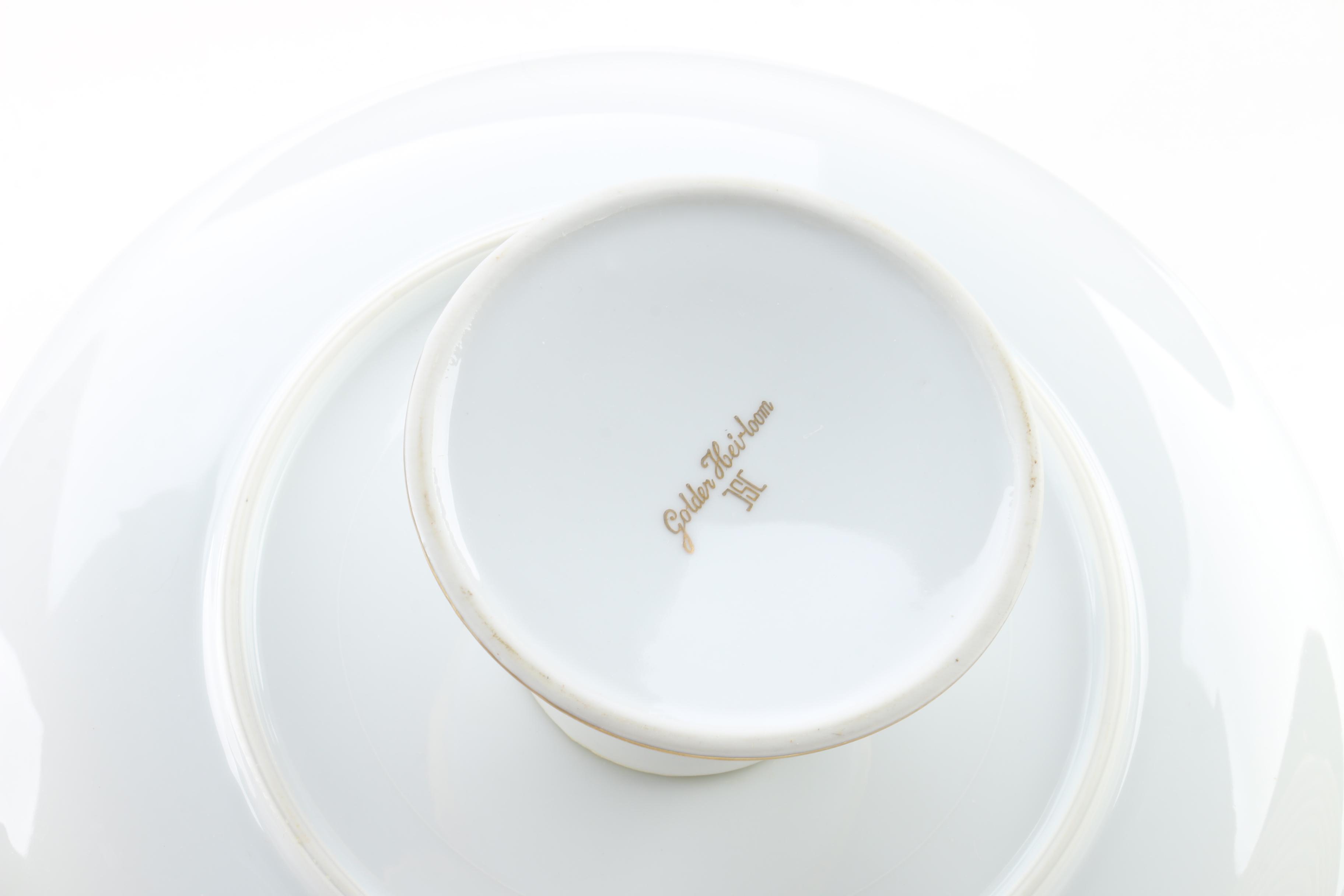 Vintage Oxford "Golden Glen" Bone China Tableware