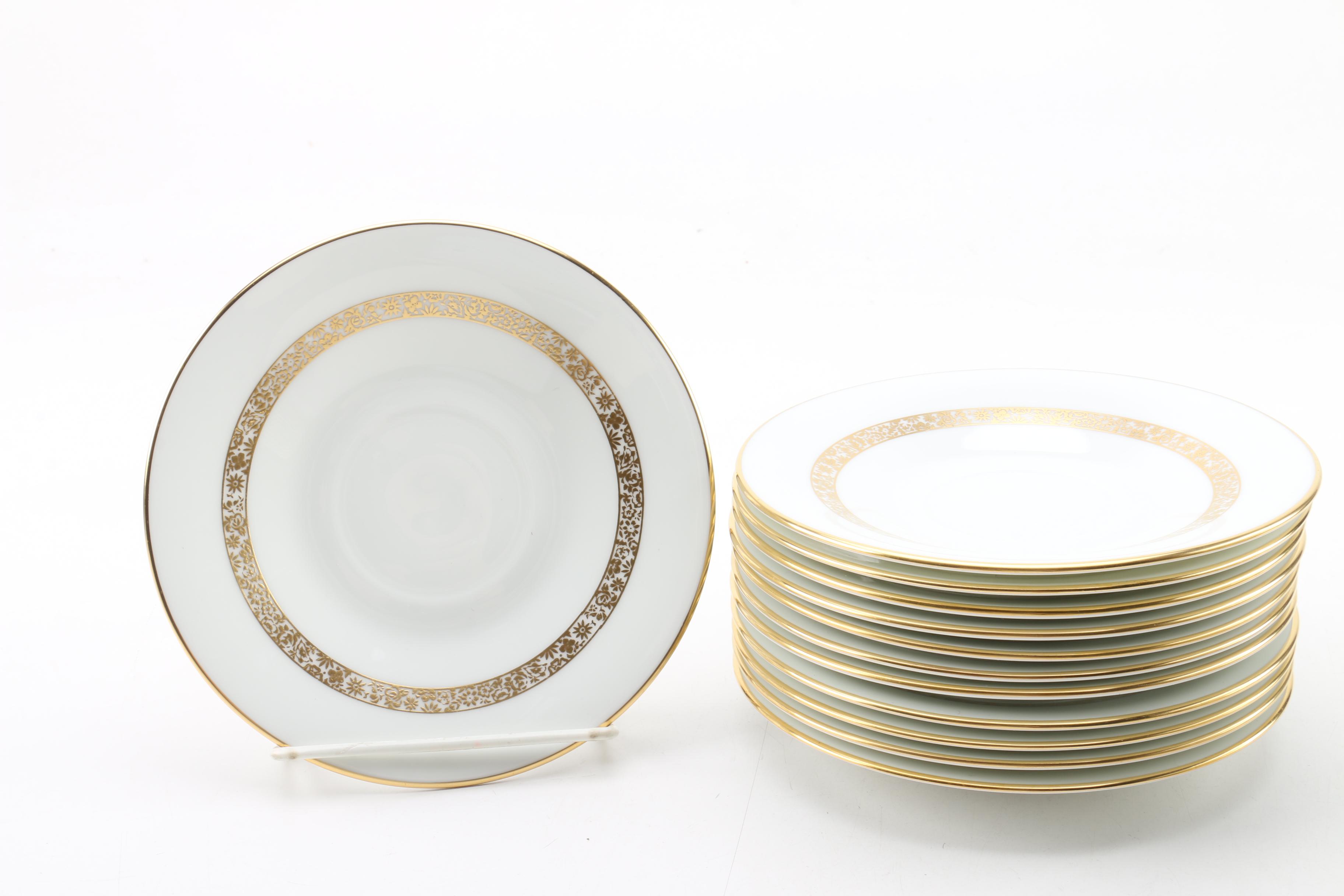 Vintage Oxford "Golden Glen" Bone China Tableware