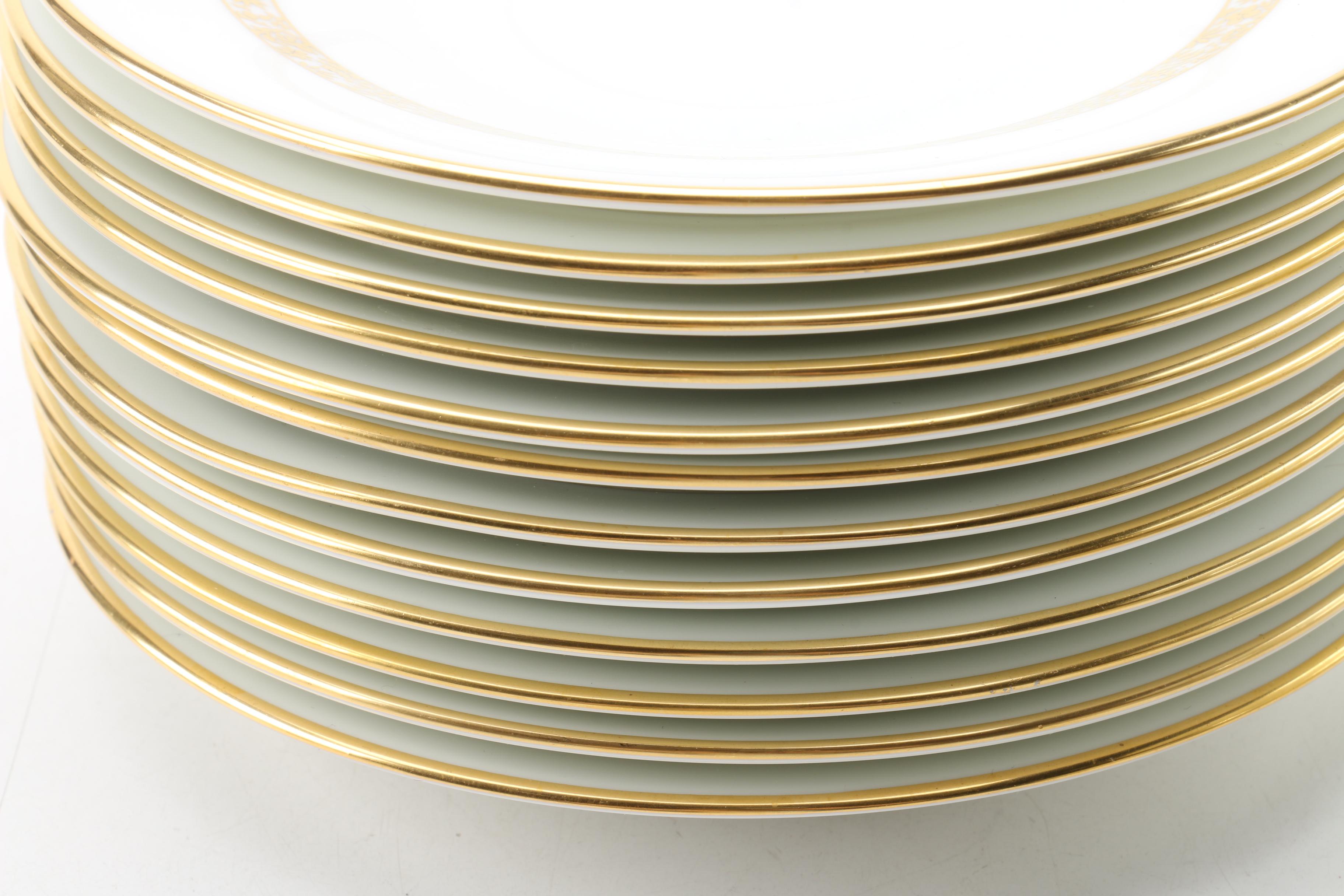 Vintage Oxford "Golden Glen" Bone China Tableware