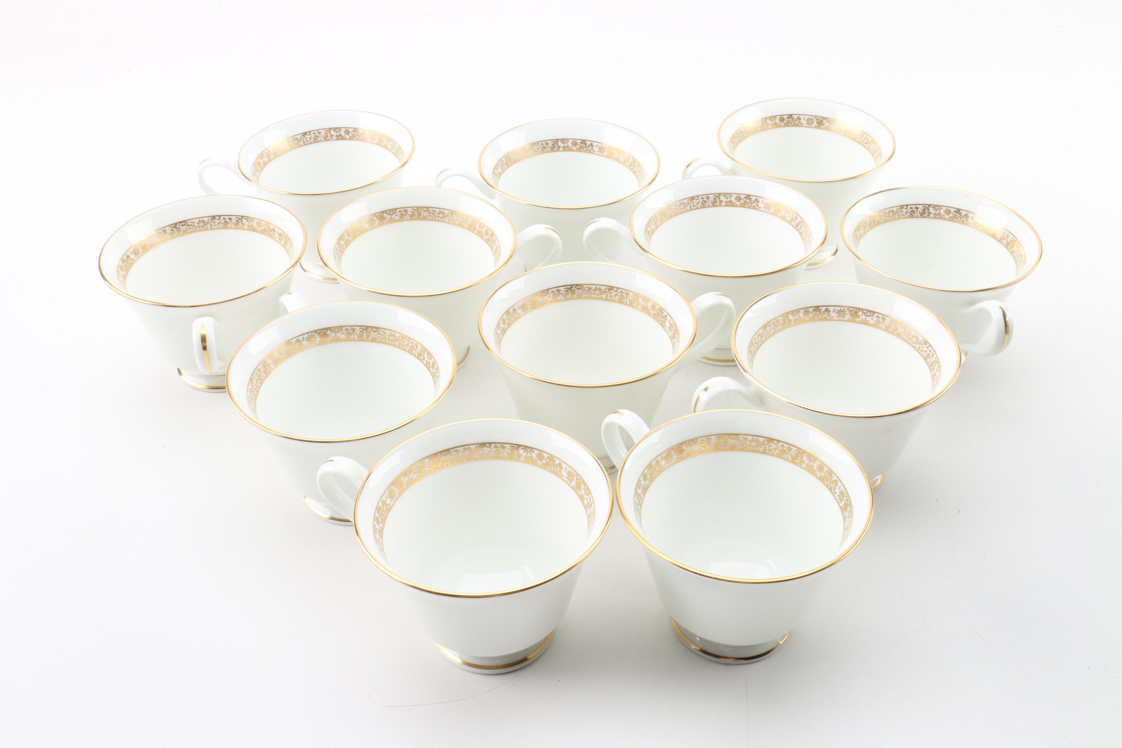 Vintage Oxford "Golden Glen" Bone China Tableware