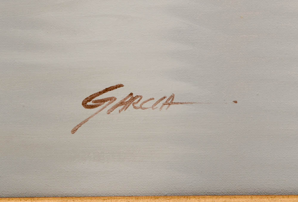 T. Garcia Oil Painting