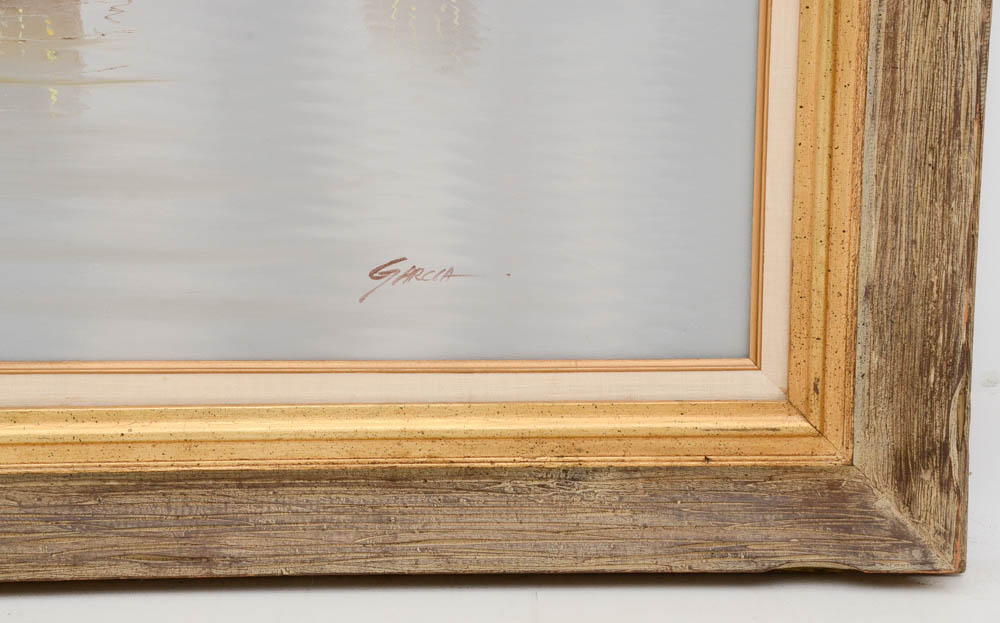 T. Garcia Oil Painting