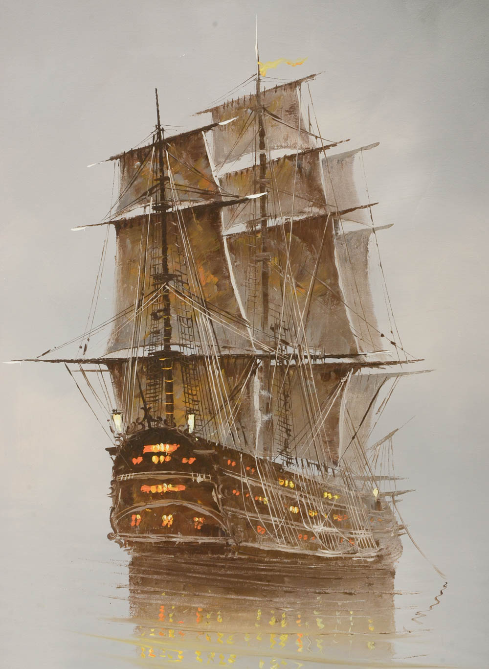 T. Garcia Oil Painting