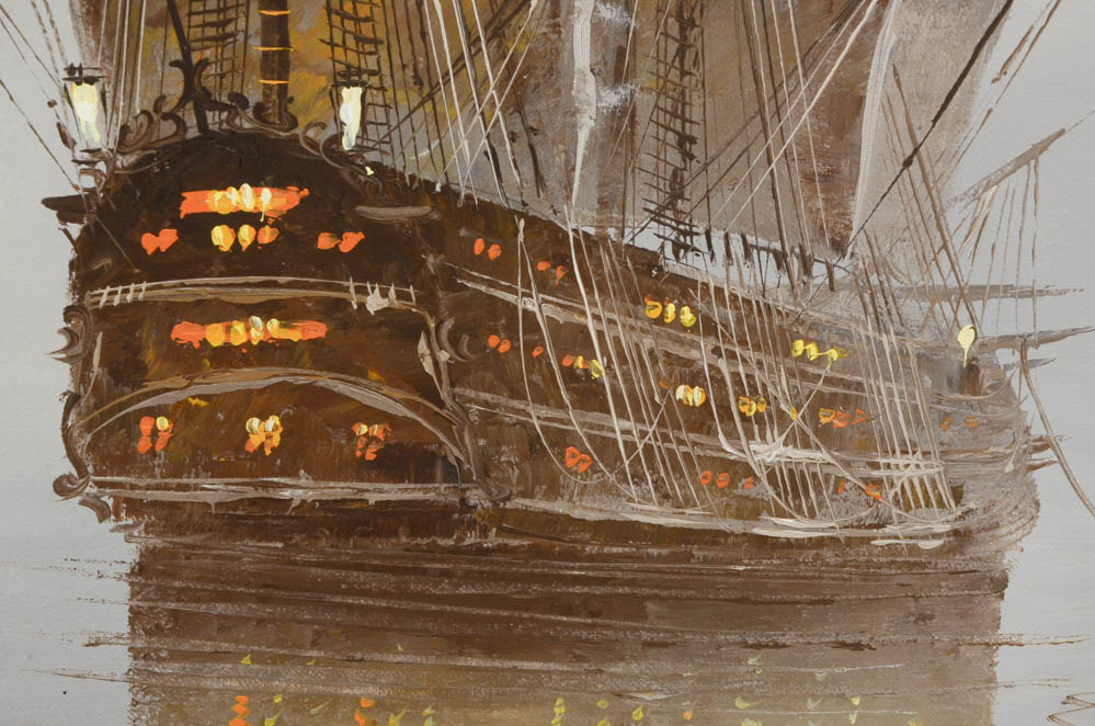 T. Garcia Oil Painting