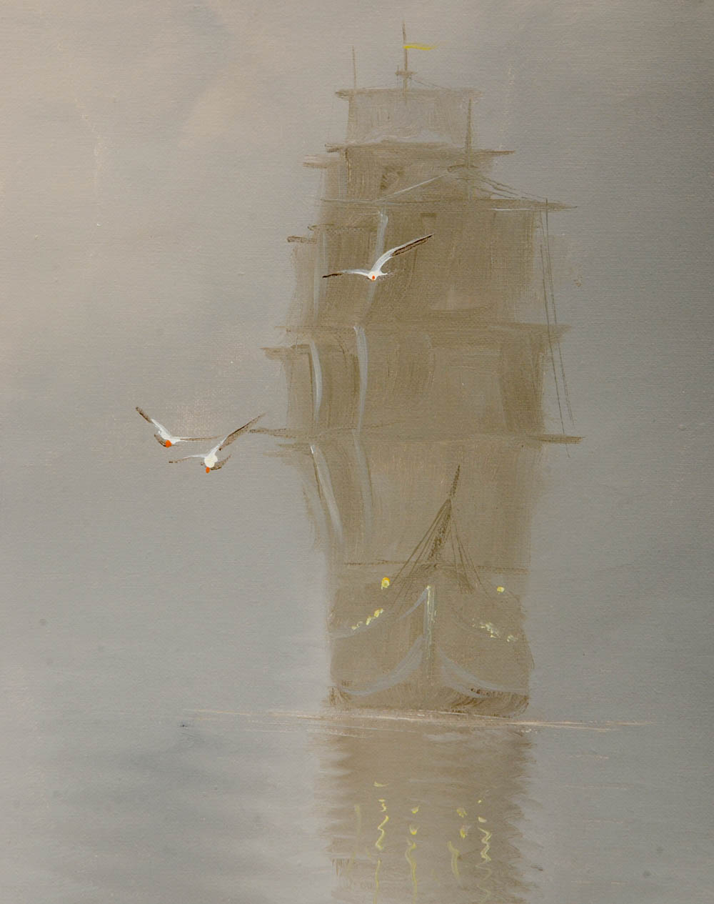 T. Garcia Oil Painting