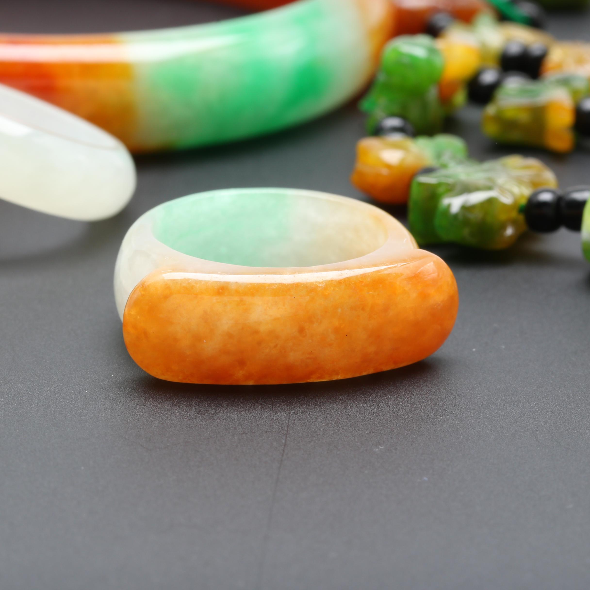 Dyed Jadeite Jewelry Assortment
