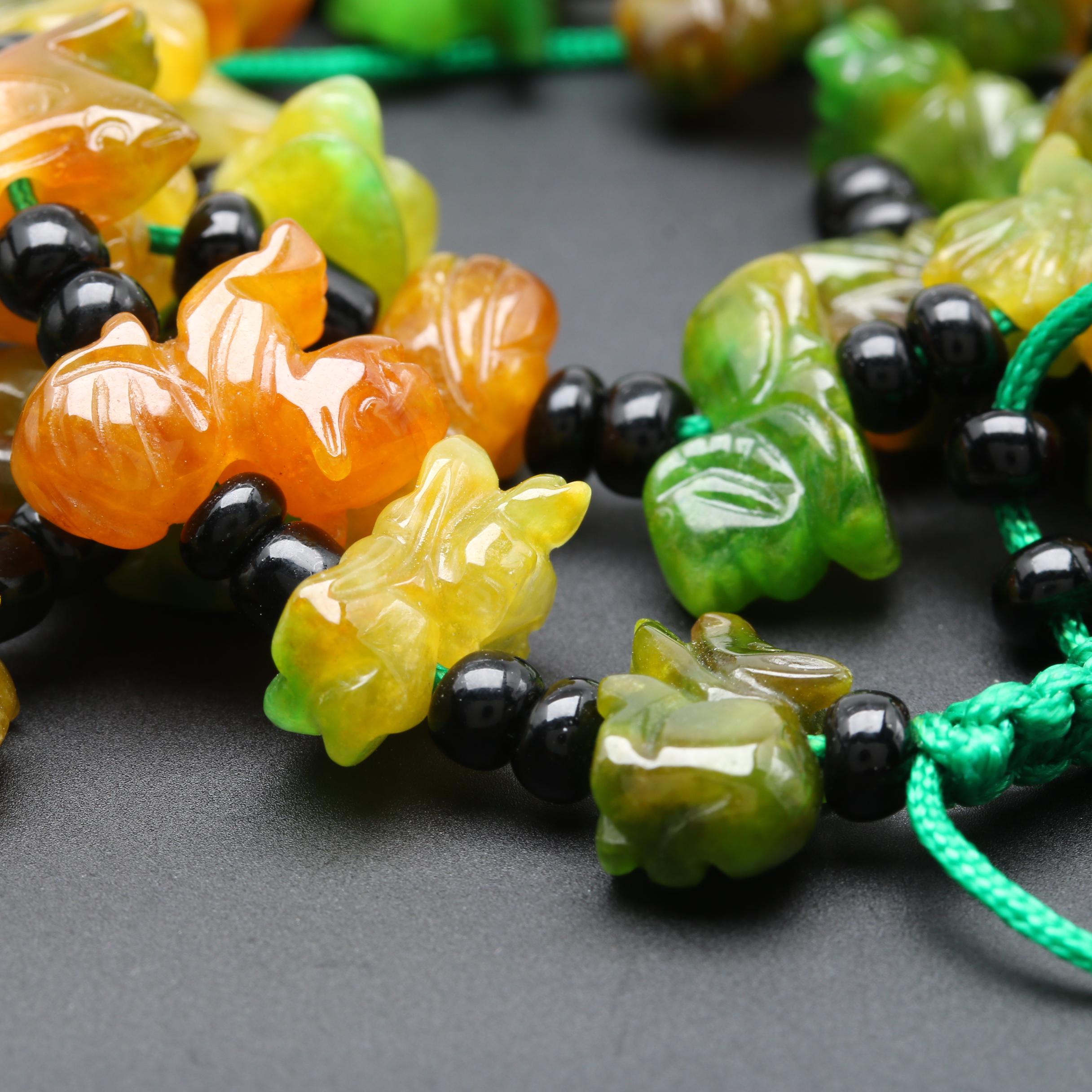 Dyed Jadeite Jewelry Assortment