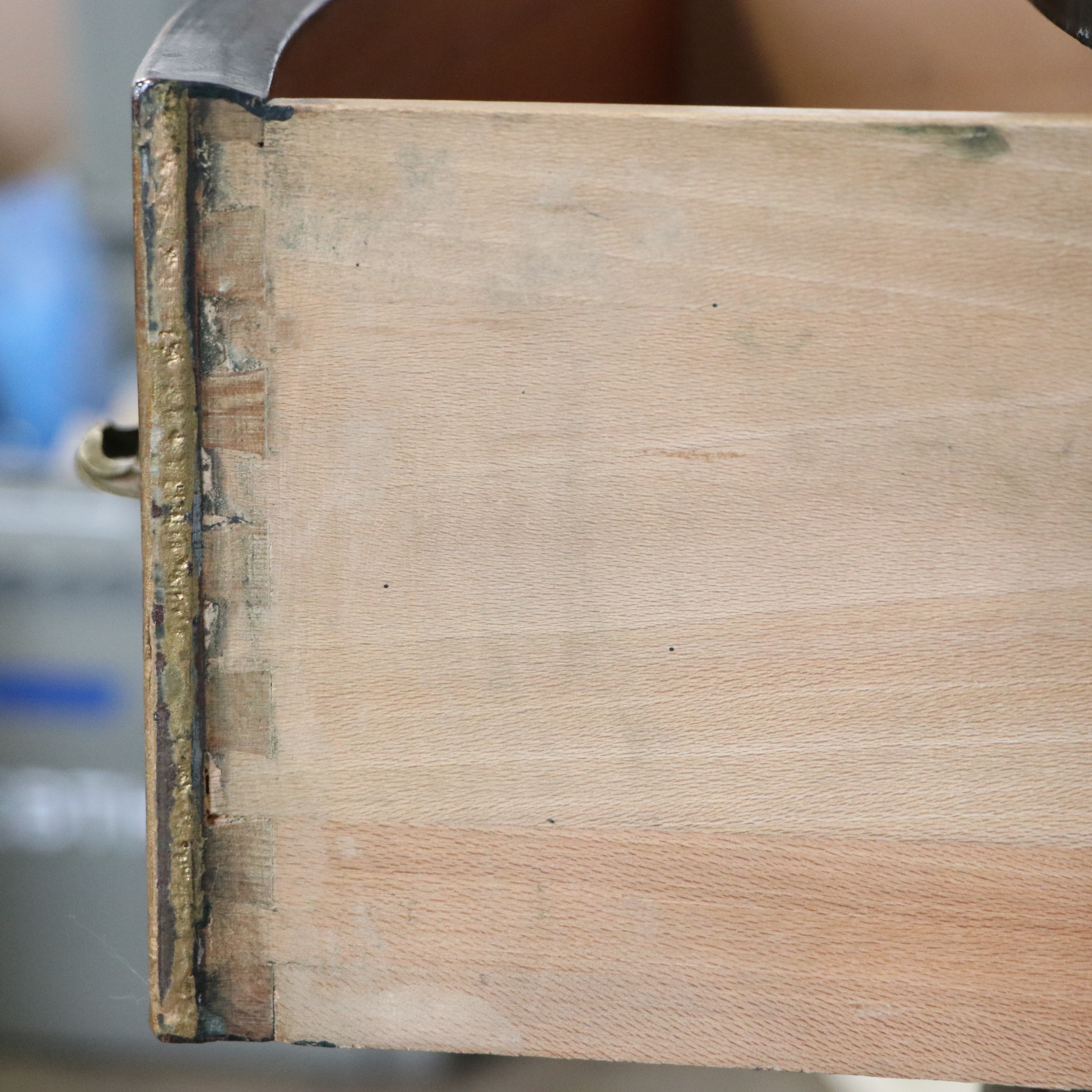 Vintage Chinoiserie Hand-Painted Chest of Drawers