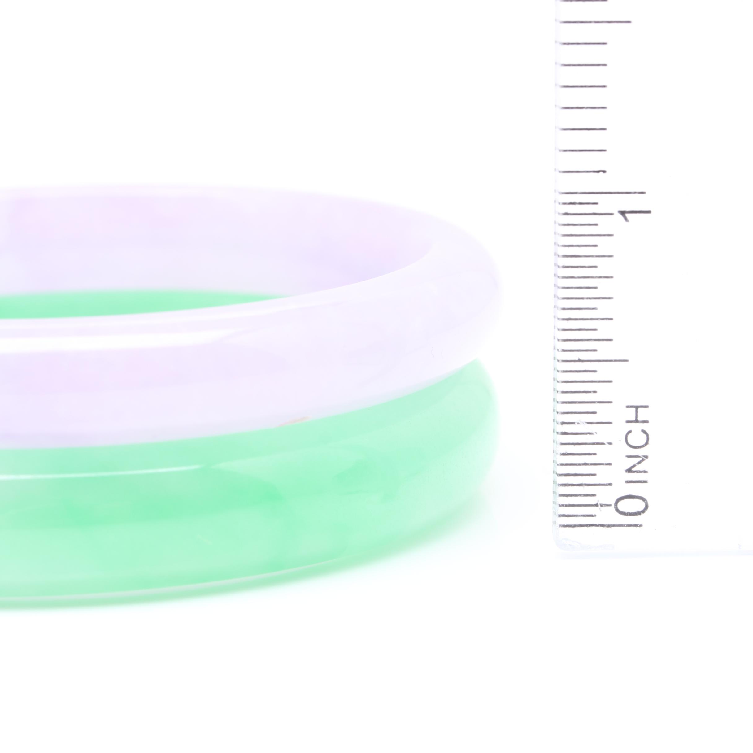 Trio of Jadeite Bangles