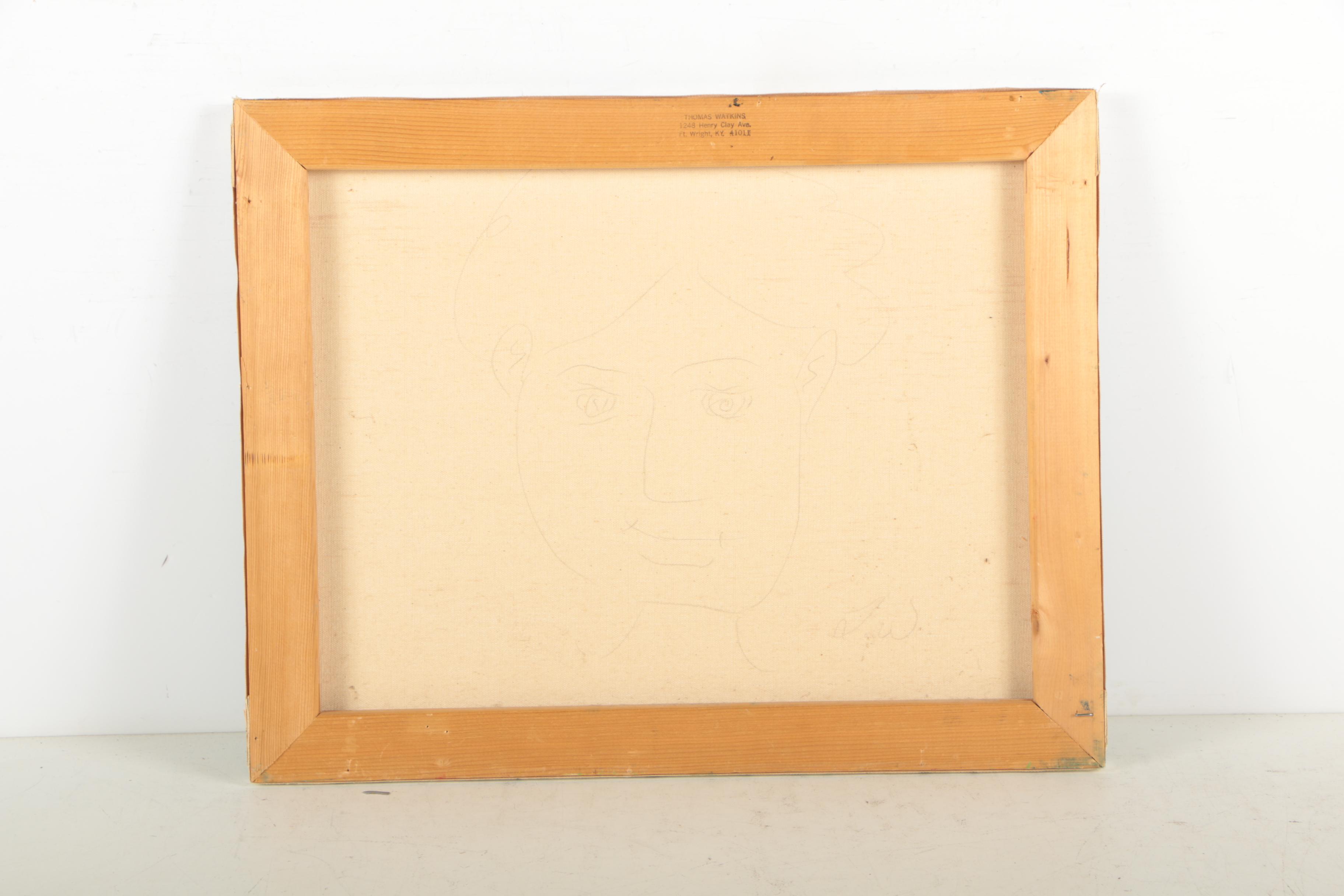 Thomas Watkins Oil Painting