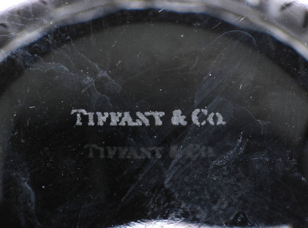 Tiffany & Co. Crystal "Apple" Candy Dish