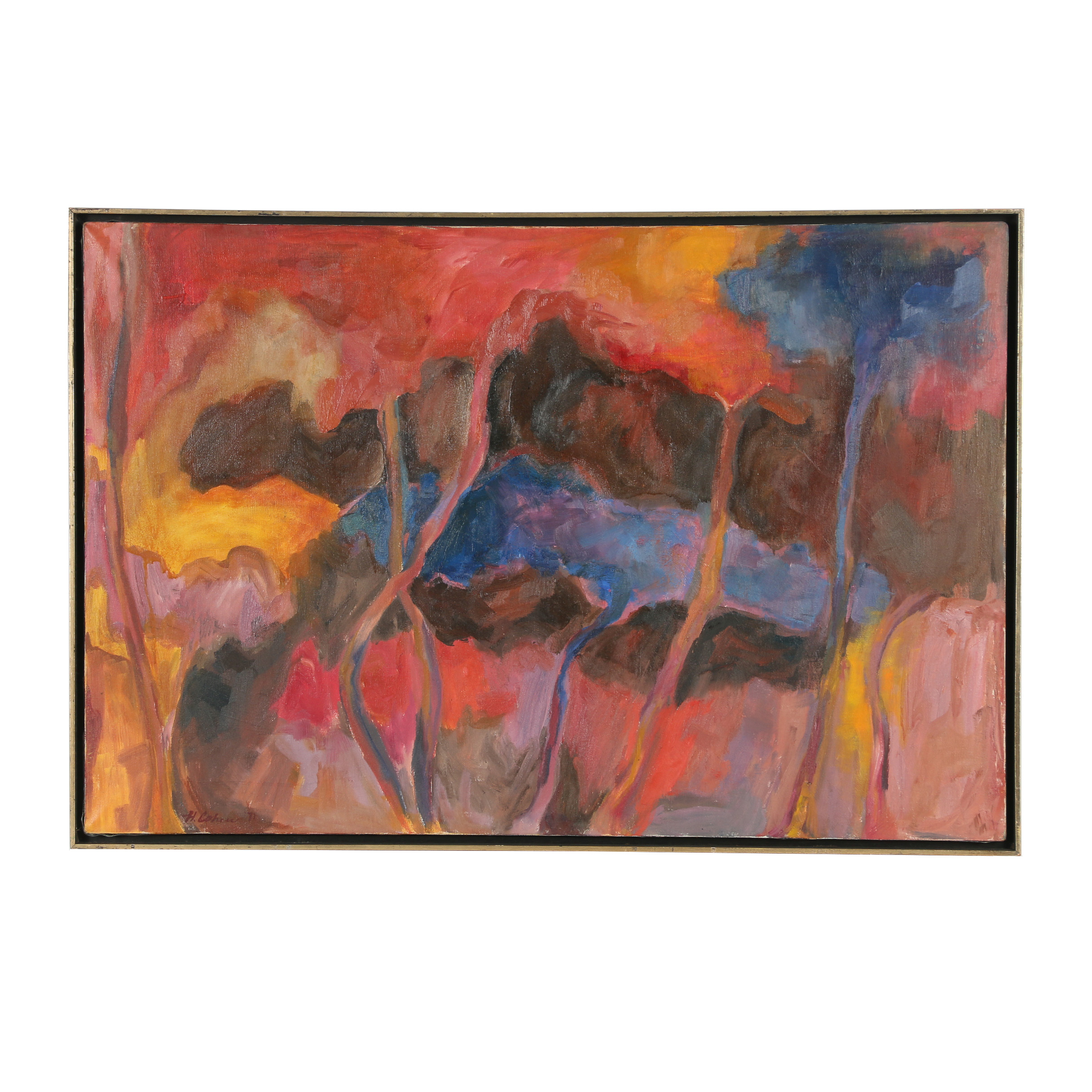 H. Cohen Oil Painting