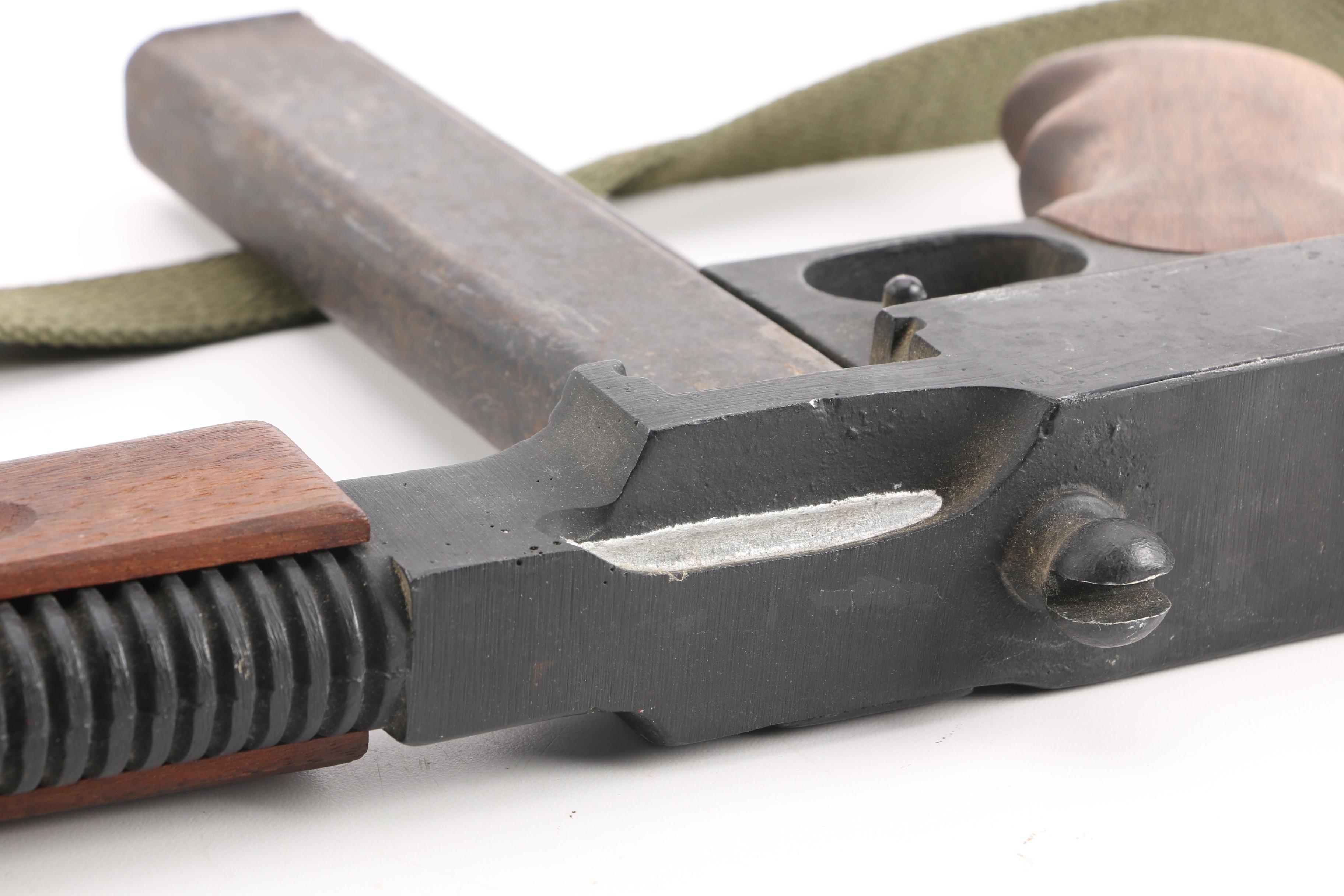 Non-Functioning Replica of a Prohibition Era Thompson Submachine Gun