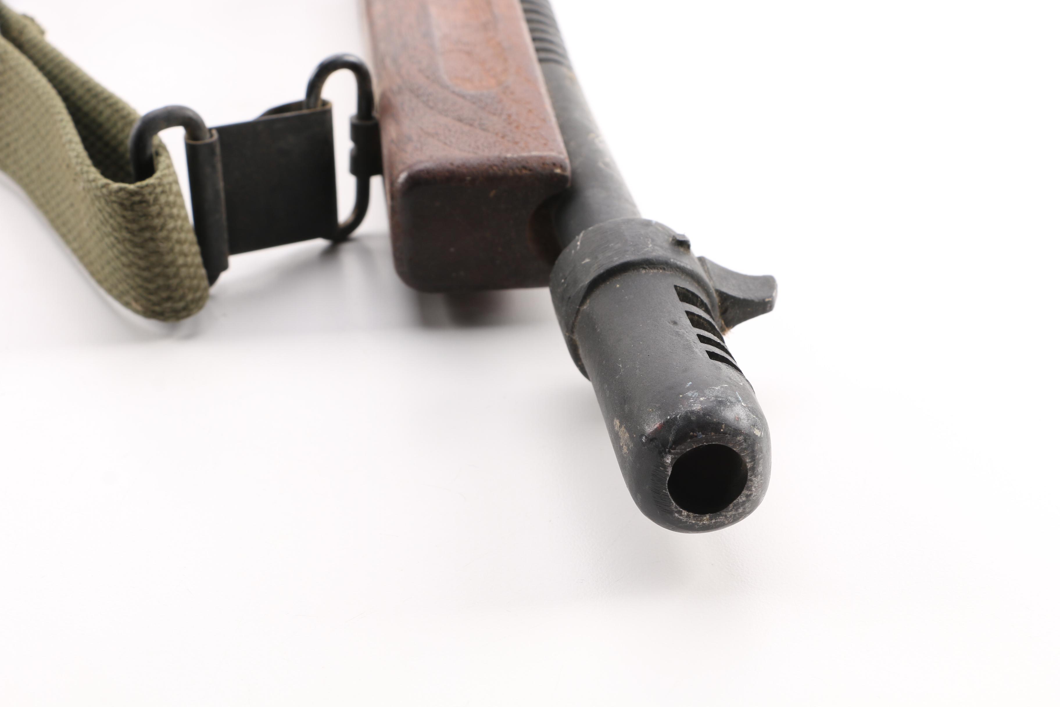 Non-Functioning Replica of a Prohibition Era Thompson Submachine Gun