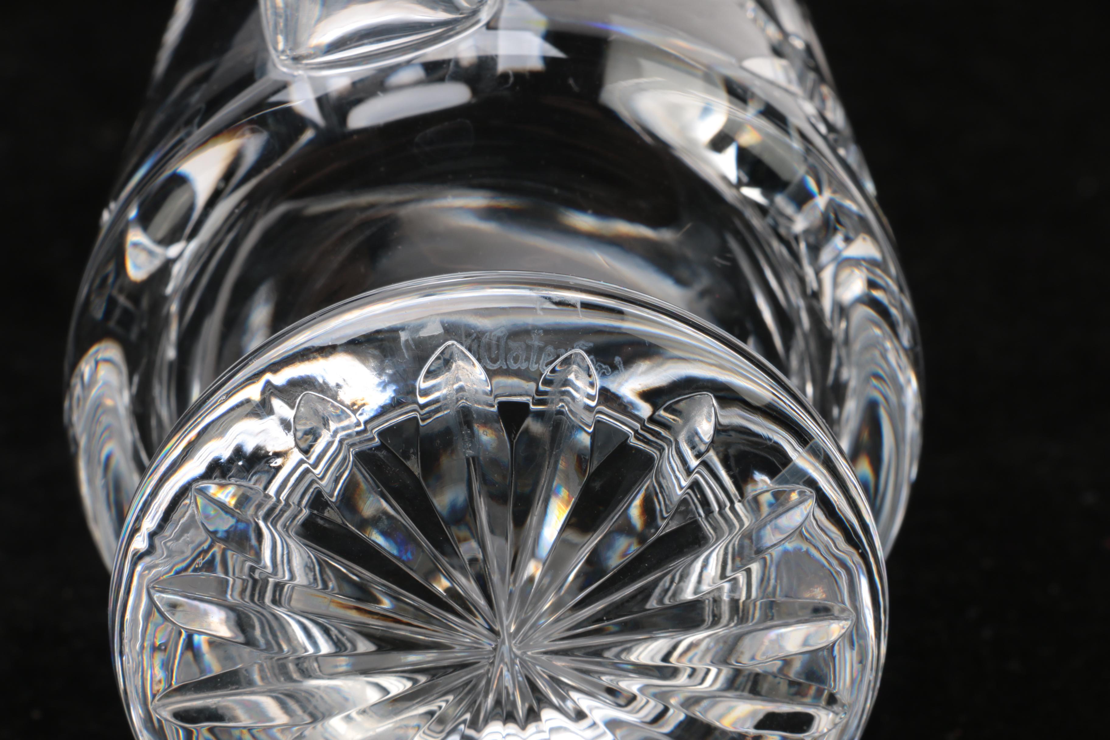 Waterford Crystal 'Lismore' Creamer and Sugar Set