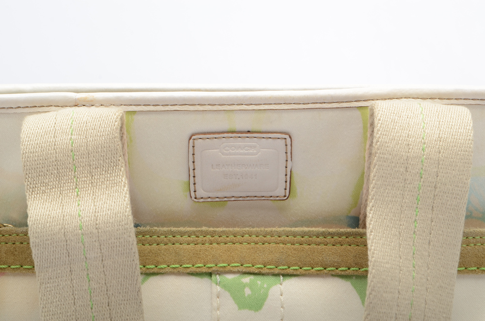 Coach Signature C Watercolor Hampton Tote Handbag