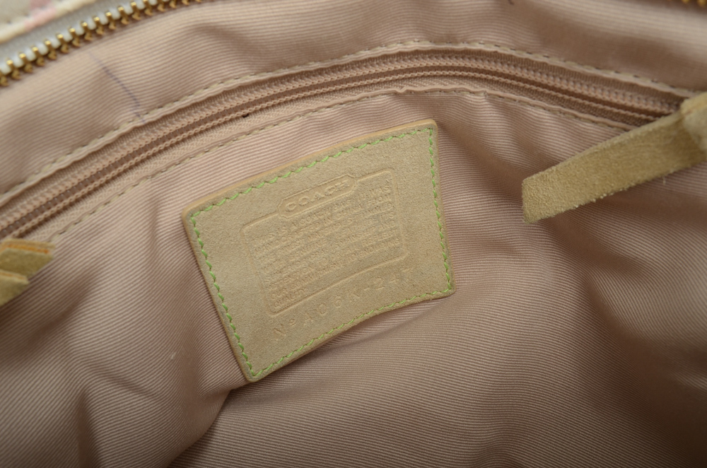 Coach Signature C Watercolor Hampton Tote Handbag