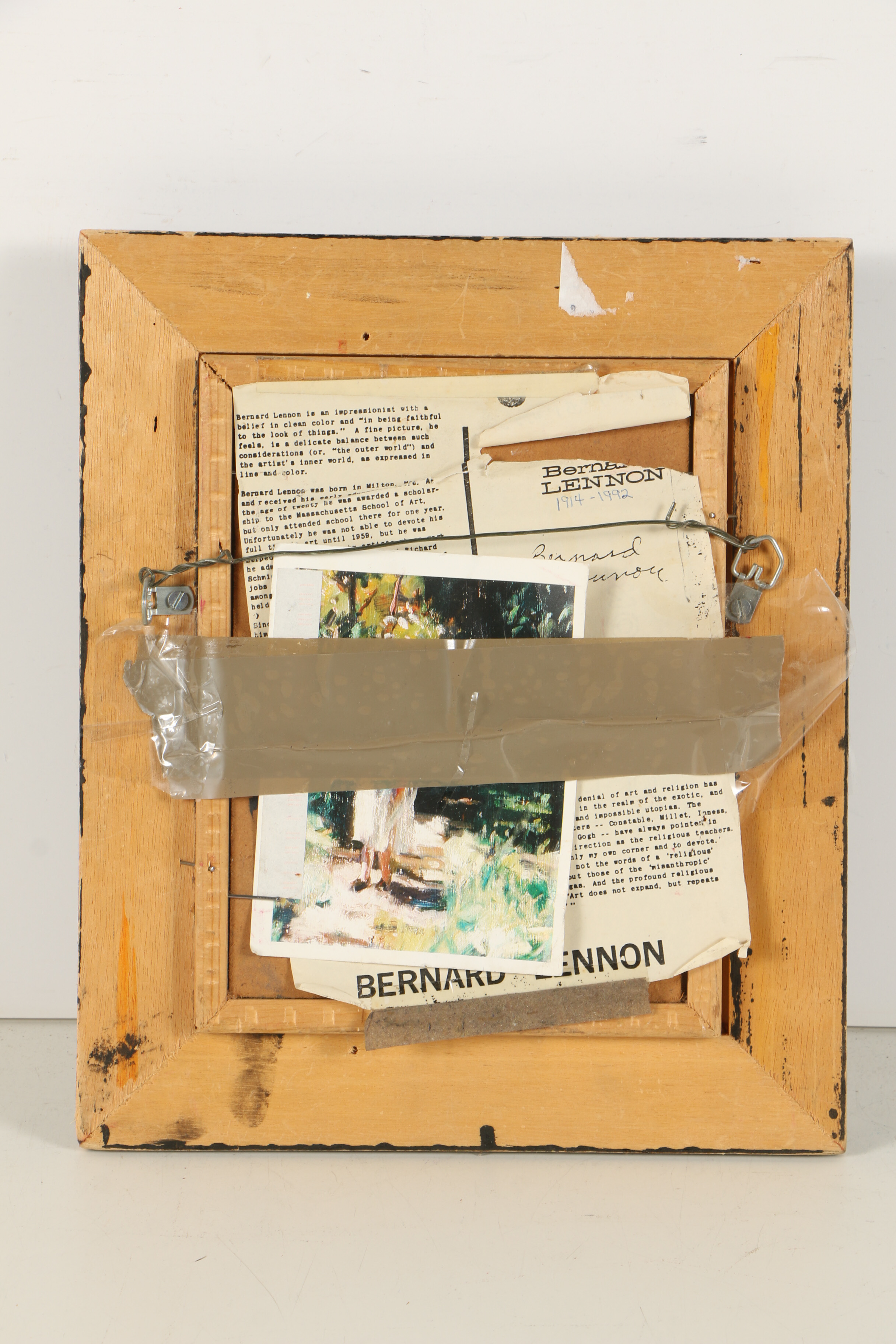 Bernard Lennon Oil Painting