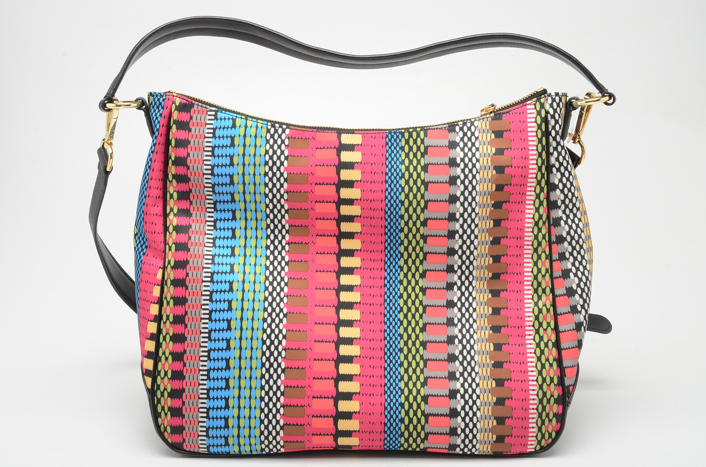 Vera Bradley Vivian “Cha-Cha” Multicolor Hobo Bag and Quilted Pouch