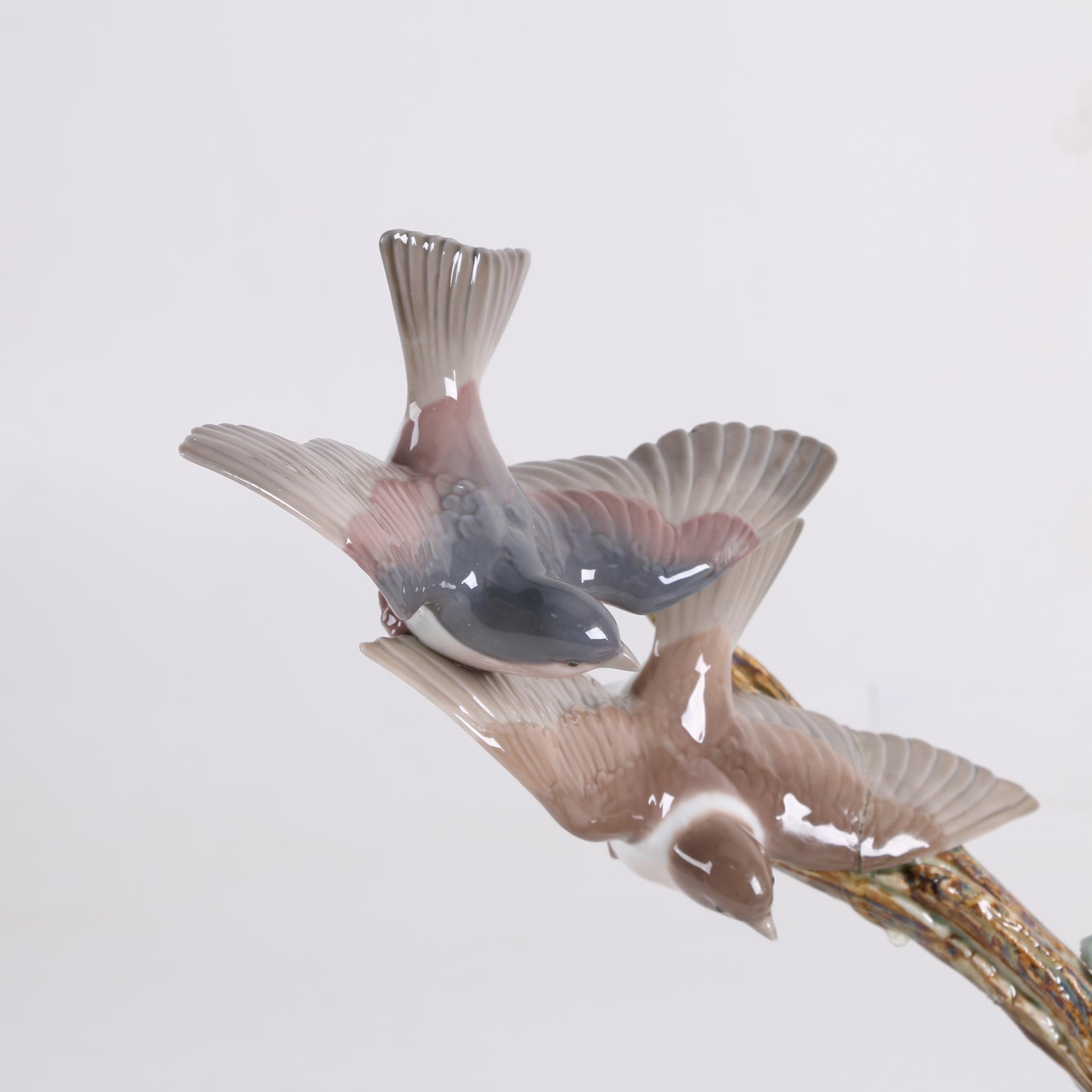 Lladro "Flock of Birds" Porcelain Figurine