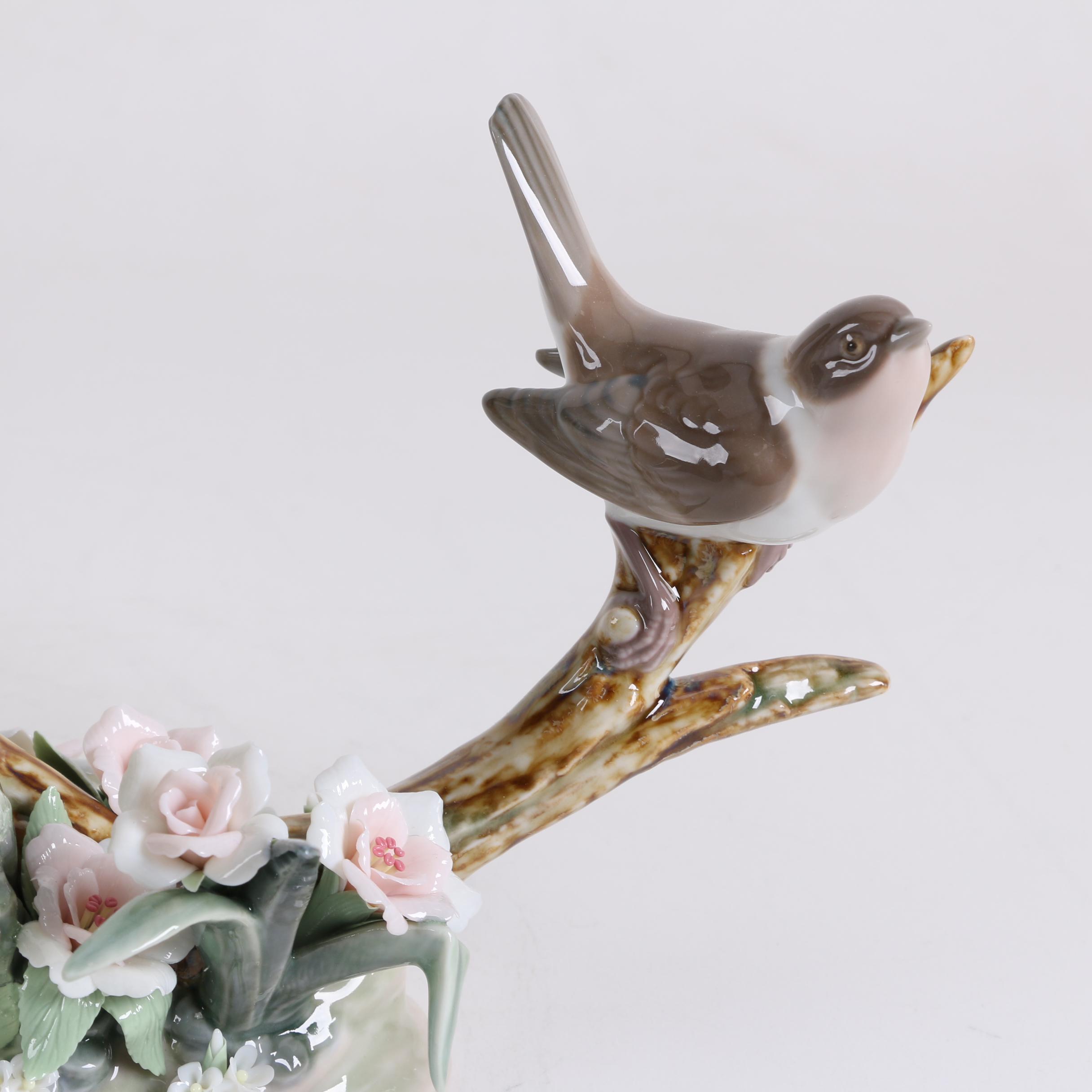 Lladro "Flock of Birds" Porcelain Figurine