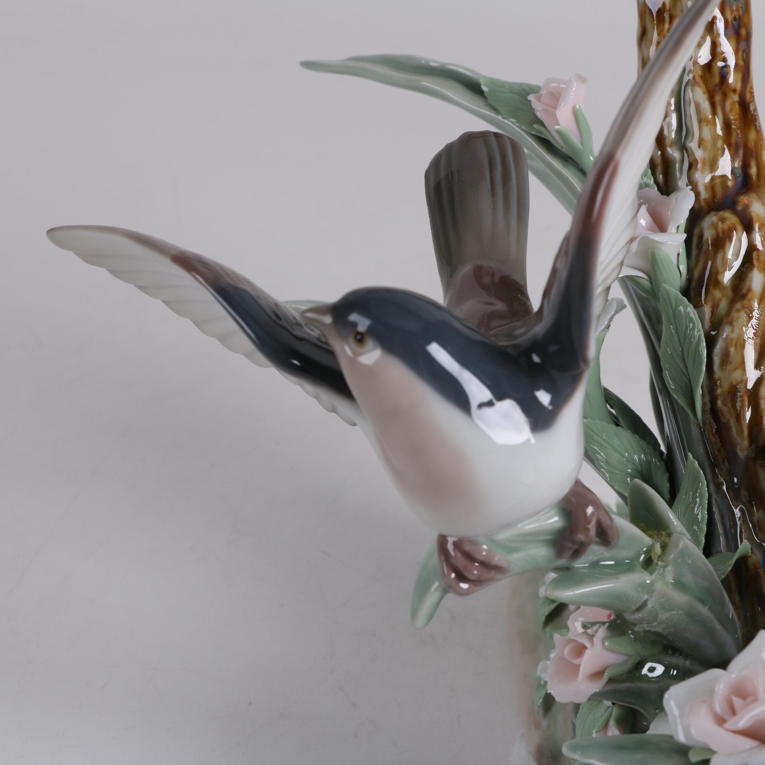 Lladro "Flock of Birds" Porcelain Figurine