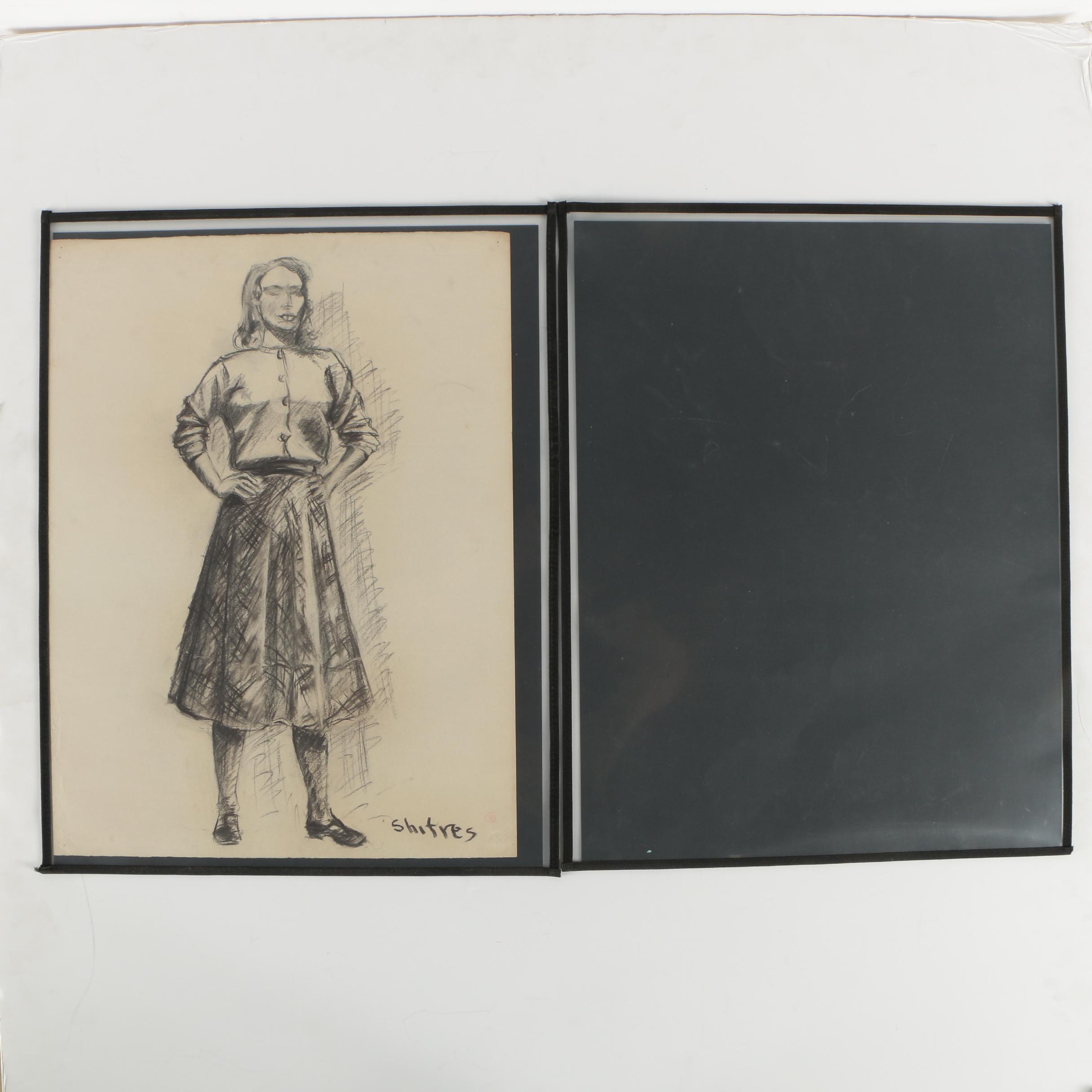 Charcoal Figure Drawings