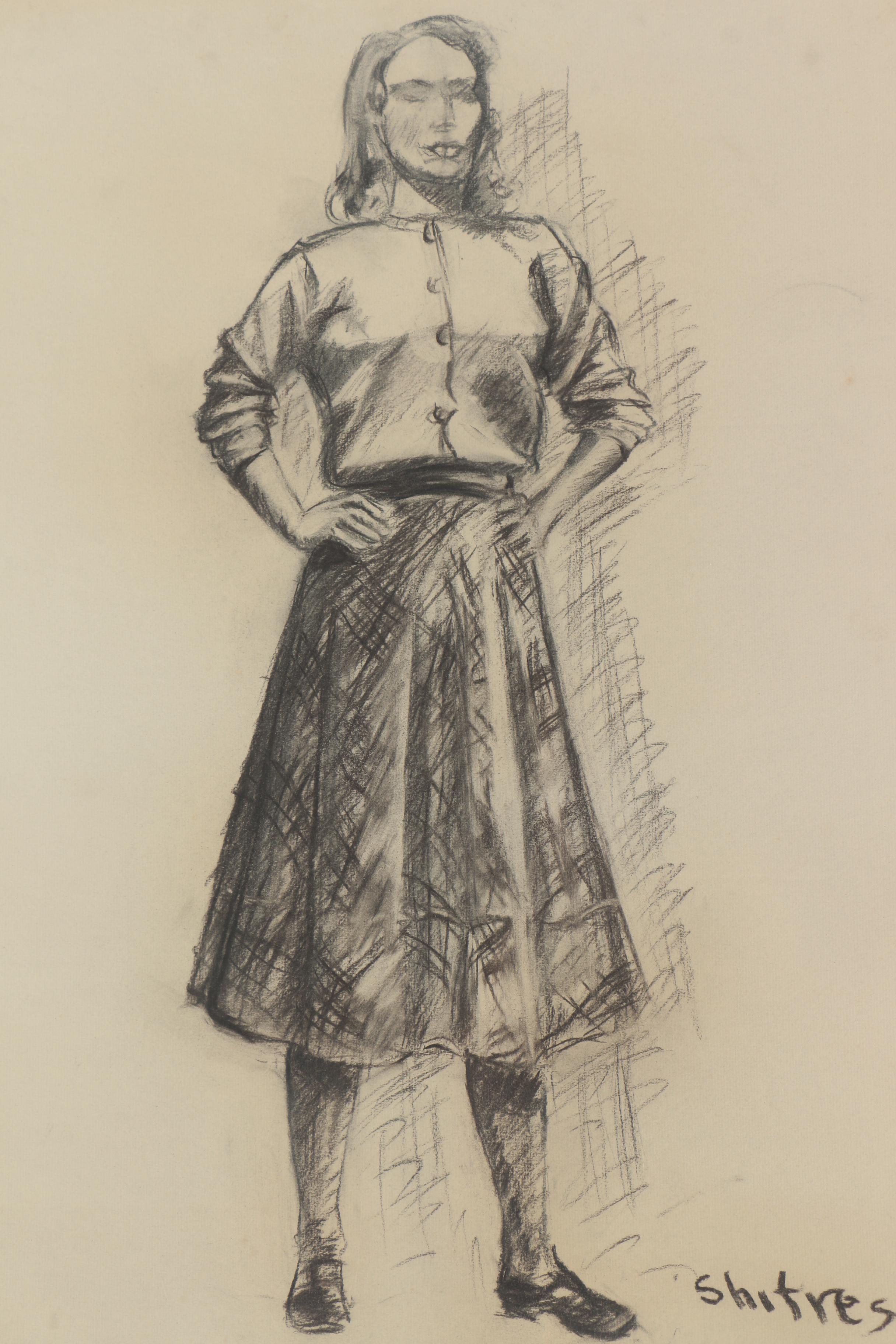 Charcoal Figure Drawings