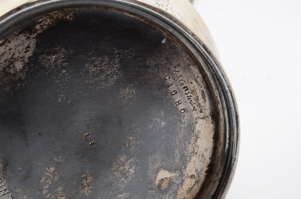 J.S. Co. Sterling Silver Coffee Service