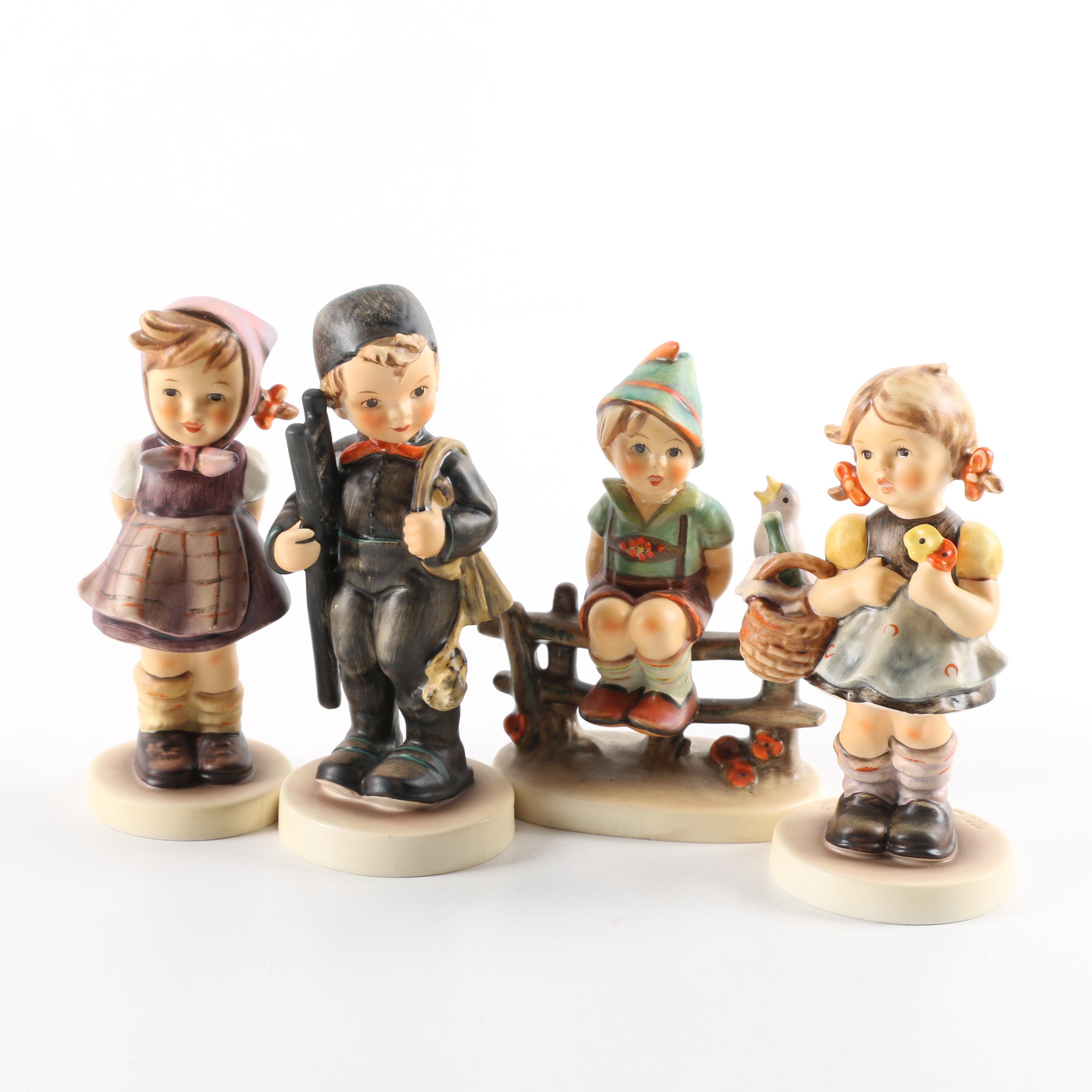 Hummel Ceramic Figurines Including "Wayside Harmony"