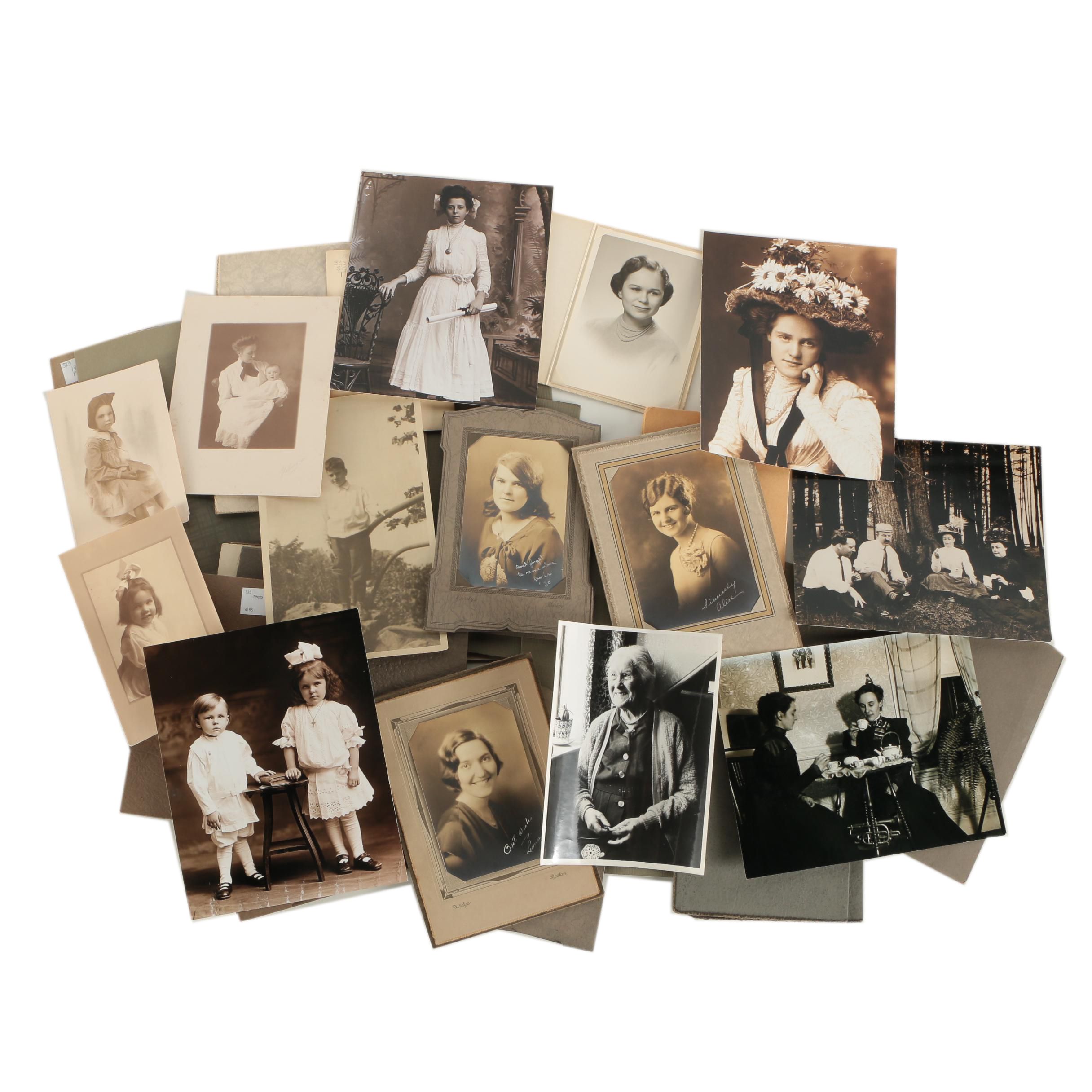 Arthur C. Haskell Antique and Vintage Gelatin-Silver Portraits