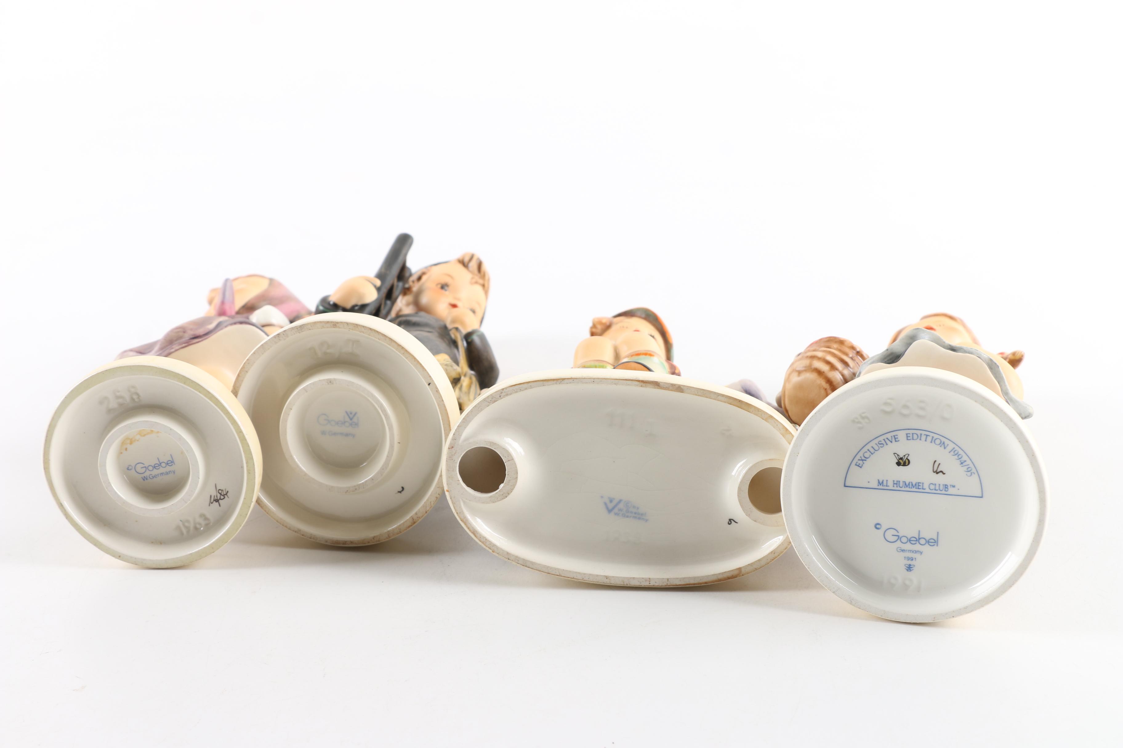 Hummel Ceramic Figurines Including "Wayside Harmony"