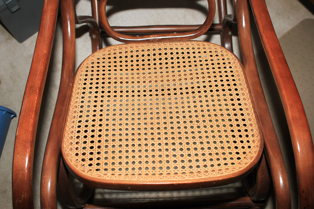 Vintage Thonet Bentwood Rocking Chair