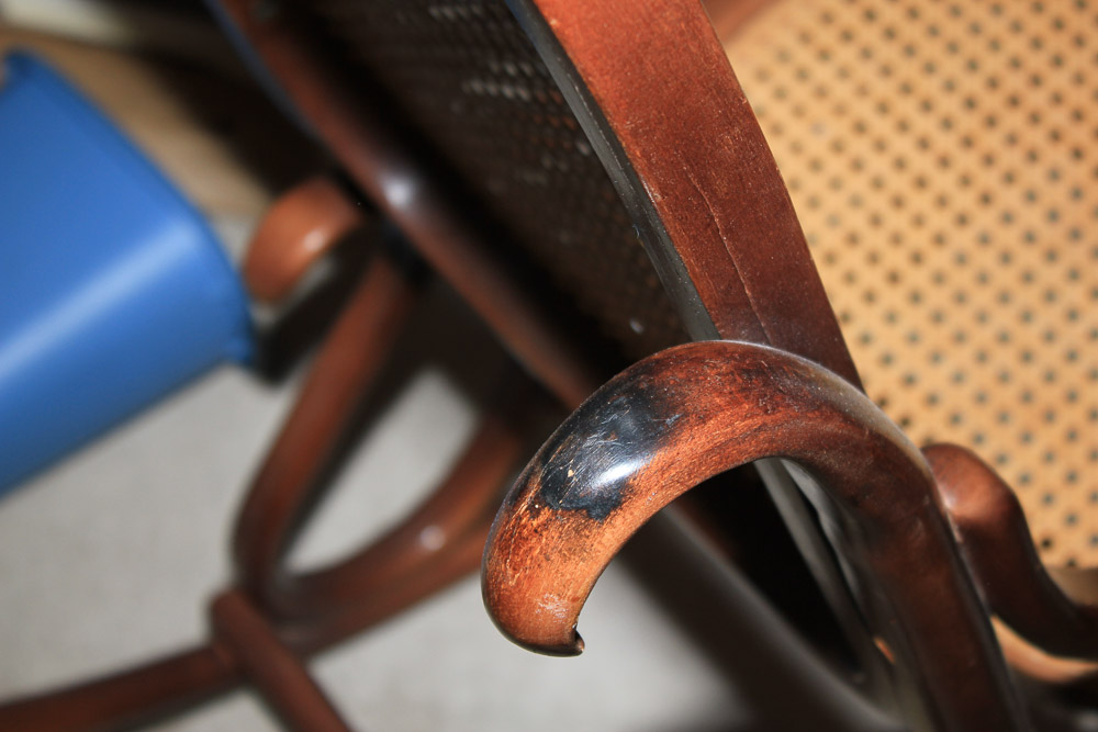 Vintage Thonet Bentwood Rocking Chair