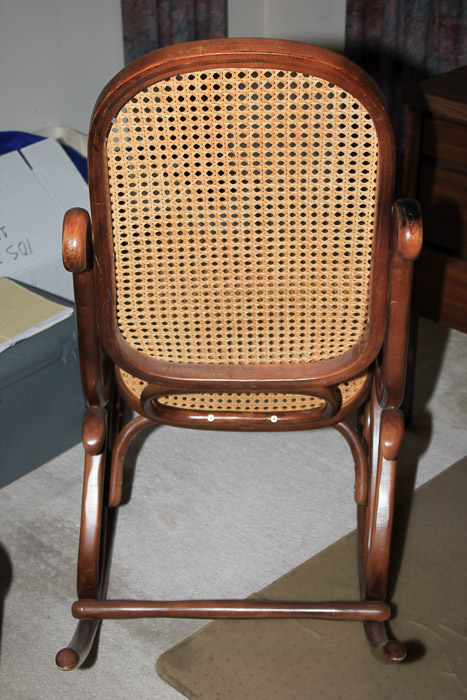 Vintage Thonet Bentwood Rocking Chair