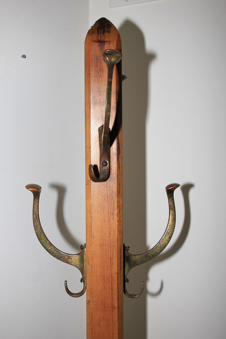 Arts and Crafts Style Coat/Hat Rack