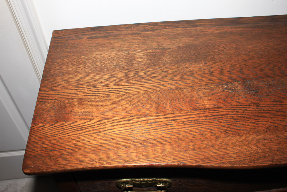 Antique Late Victorian Oak Chest of Drawers