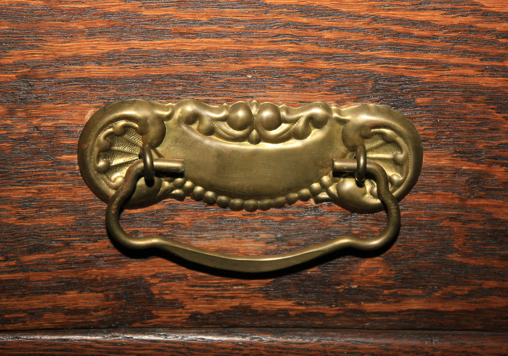 Antique Late Victorian Oak Chest of Drawers