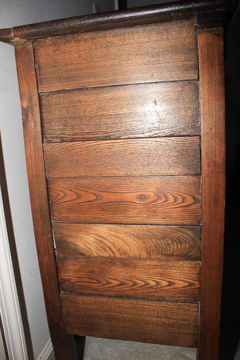 Antique Late Victorian Oak Chest of Drawers
