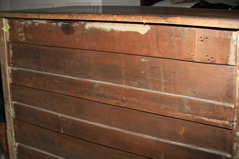 Antique Late Victorian Oak Chest of Drawers