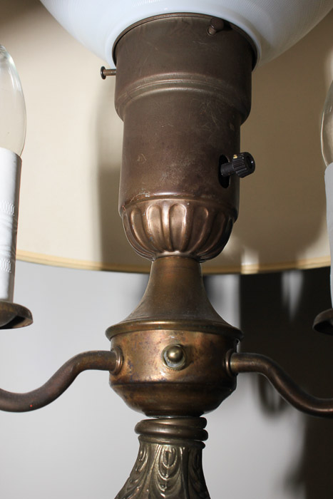 Vintage Metal Floor Lamp