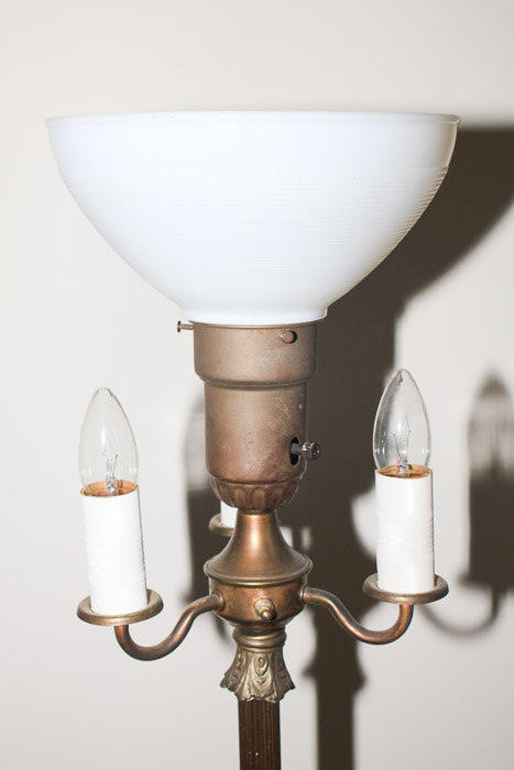 Vintage Metal Floor Lamp