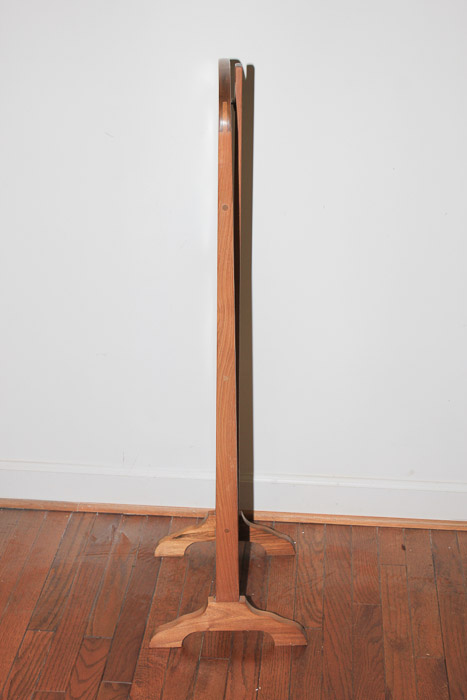 Scandinavian Teakwood Three Tiered Folding Cake Stand