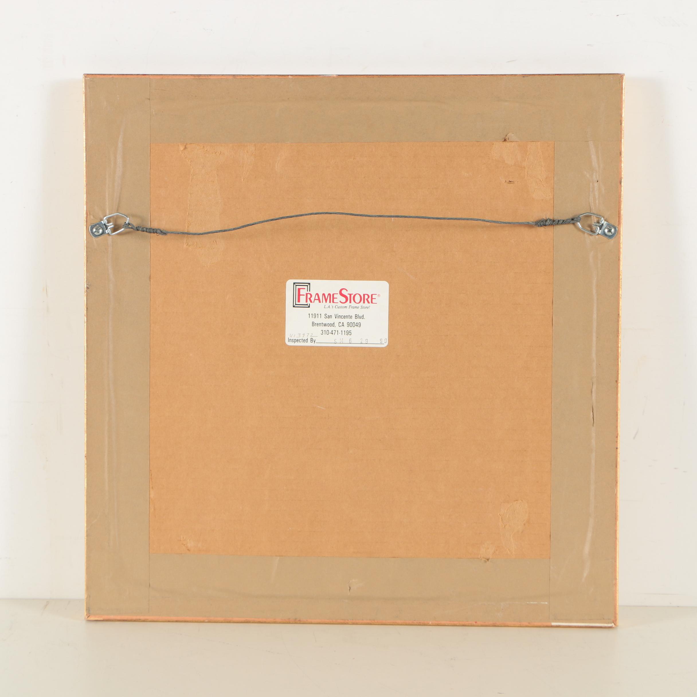 Giclée Print After Estelle Reingold Painting of Bride and Groom